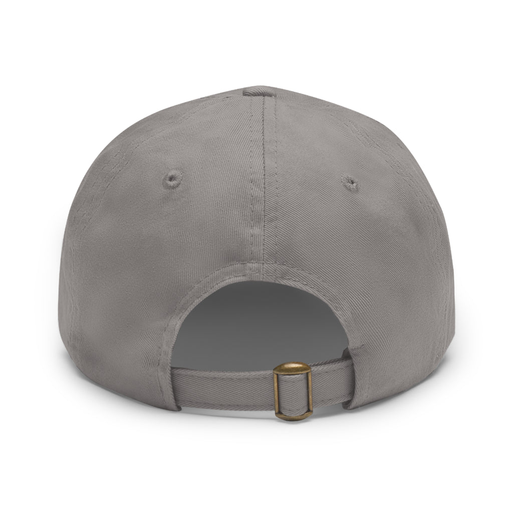 CHUBBA GEAR Turtle Patch Dad Hat – Leather Round Emblem Coastal Cap