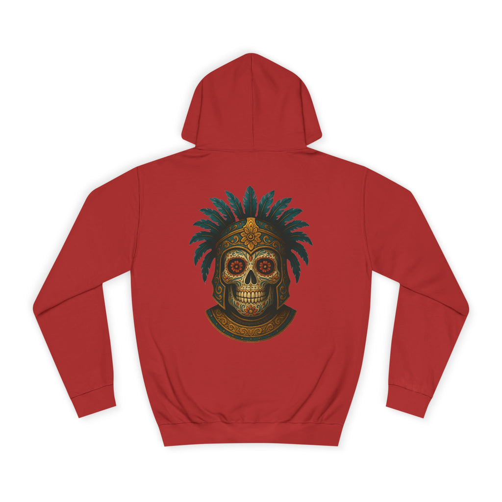 CHUBBA GEAR Skull Headdress Hoodie | Aztec Skull Graphic Hoodie