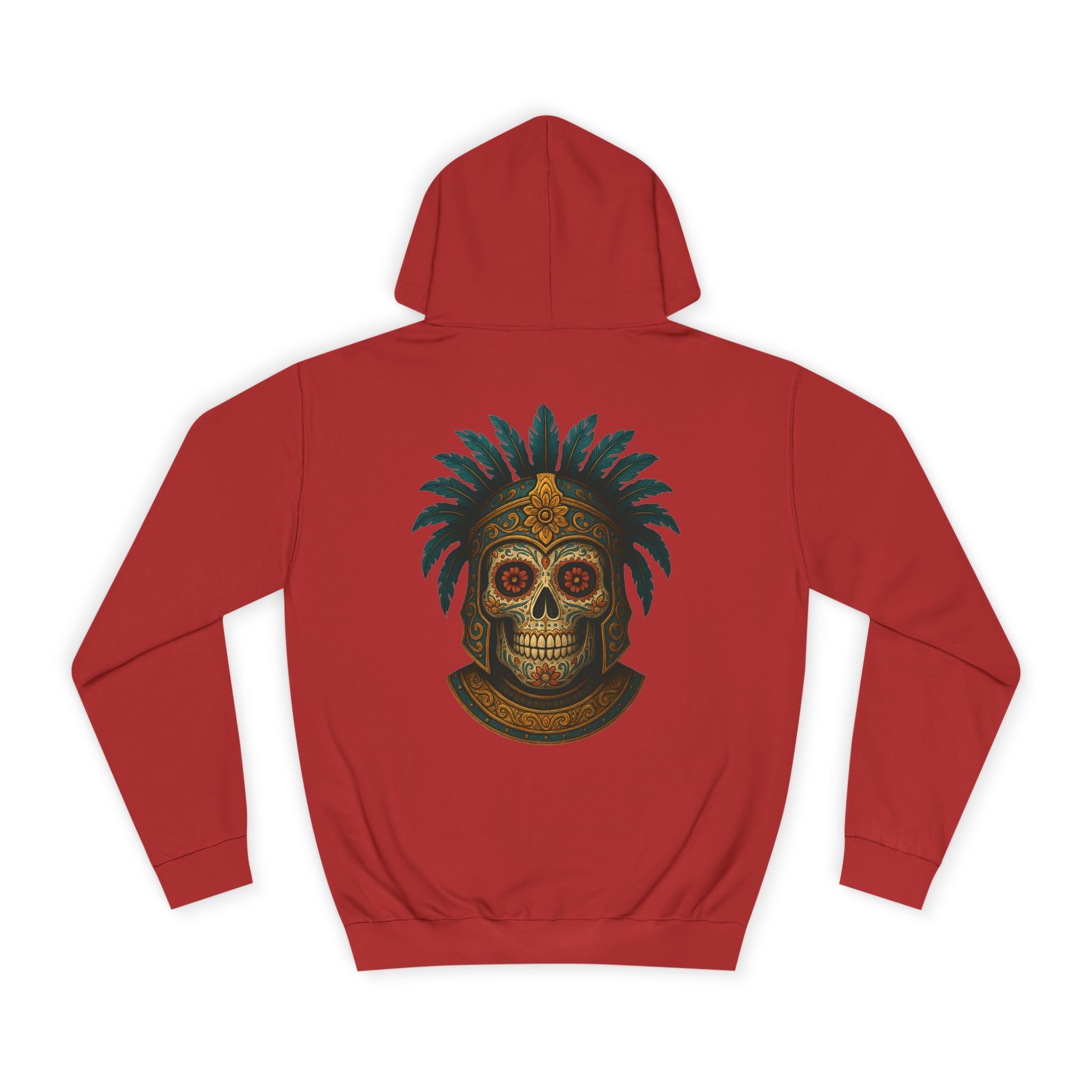 CHUBBA GEAR Skull Headdress Hoodie | Aztec Skull Graphic Hoodie