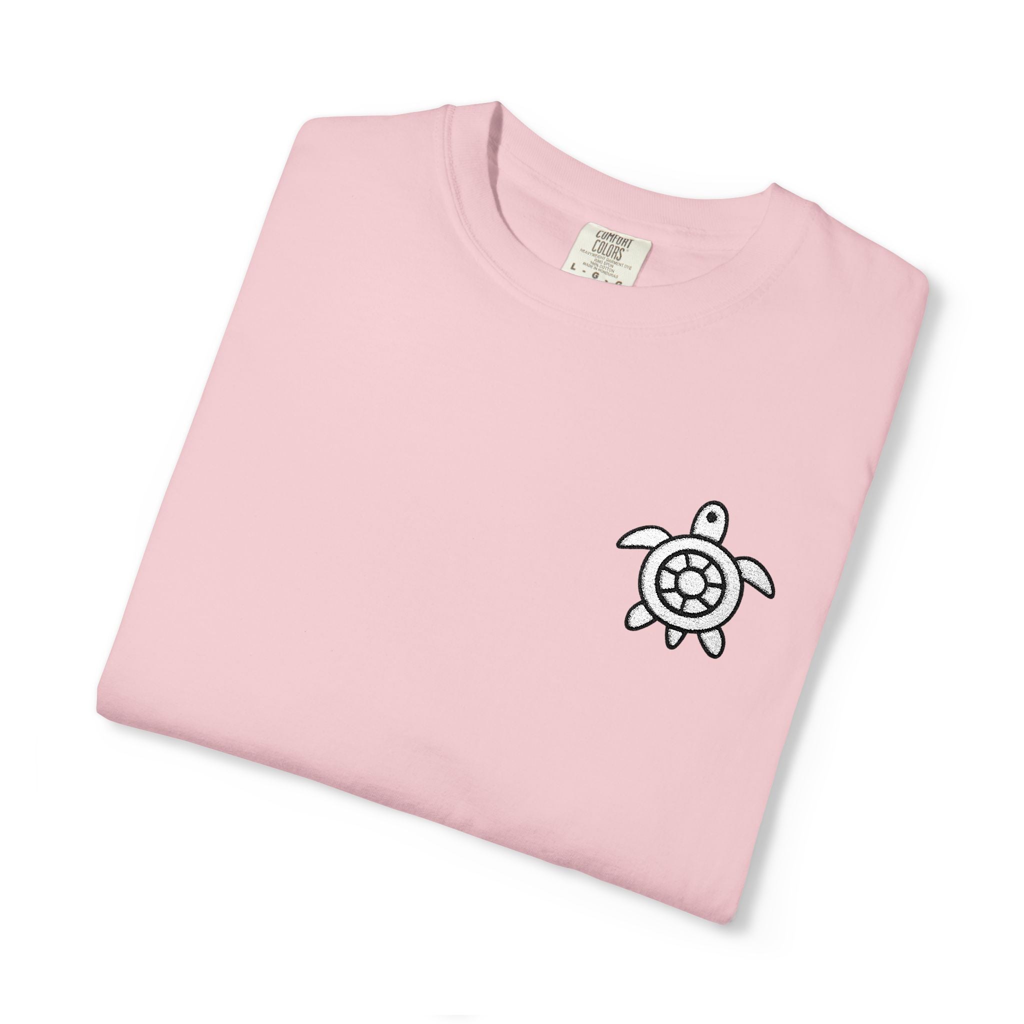 CHUBBA GEAR® Embroidered Turtle Logo Heavyweight T-Shirt