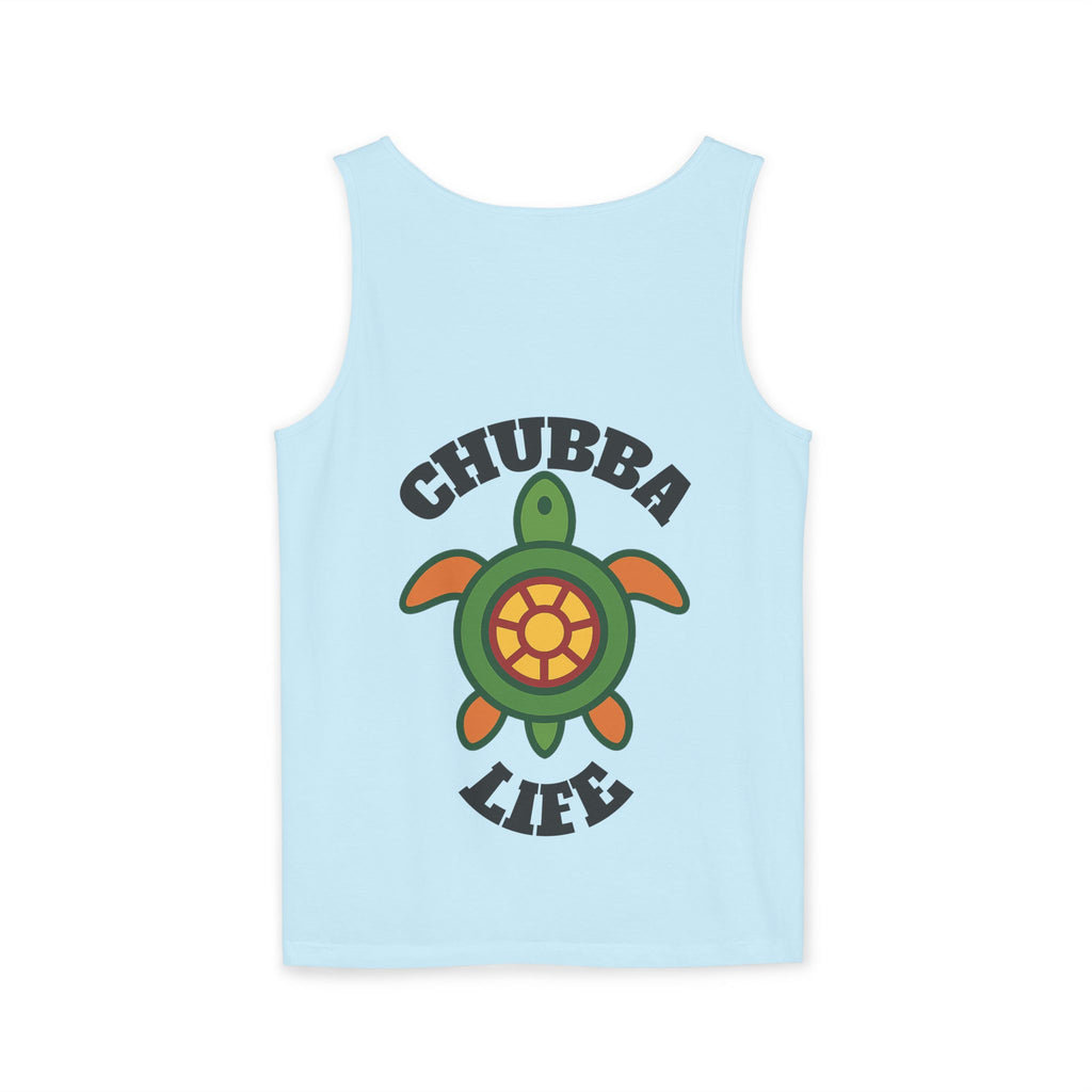 CHUBBA GEAR Turtle Tank Top | Garment-Dyed Cotton Tank
