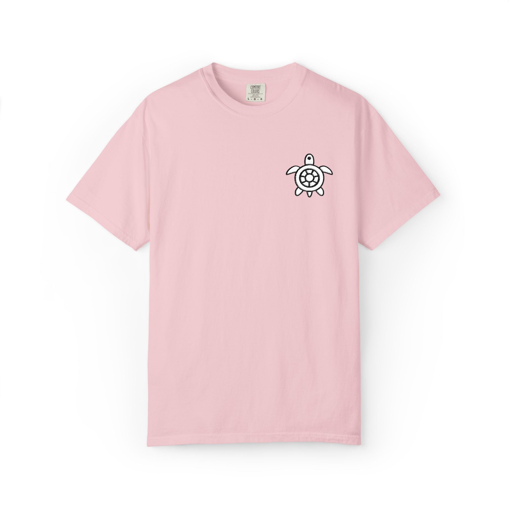 CHUBBA GEAR® Embroidered Turtle Logo Heavyweight T-Shirt