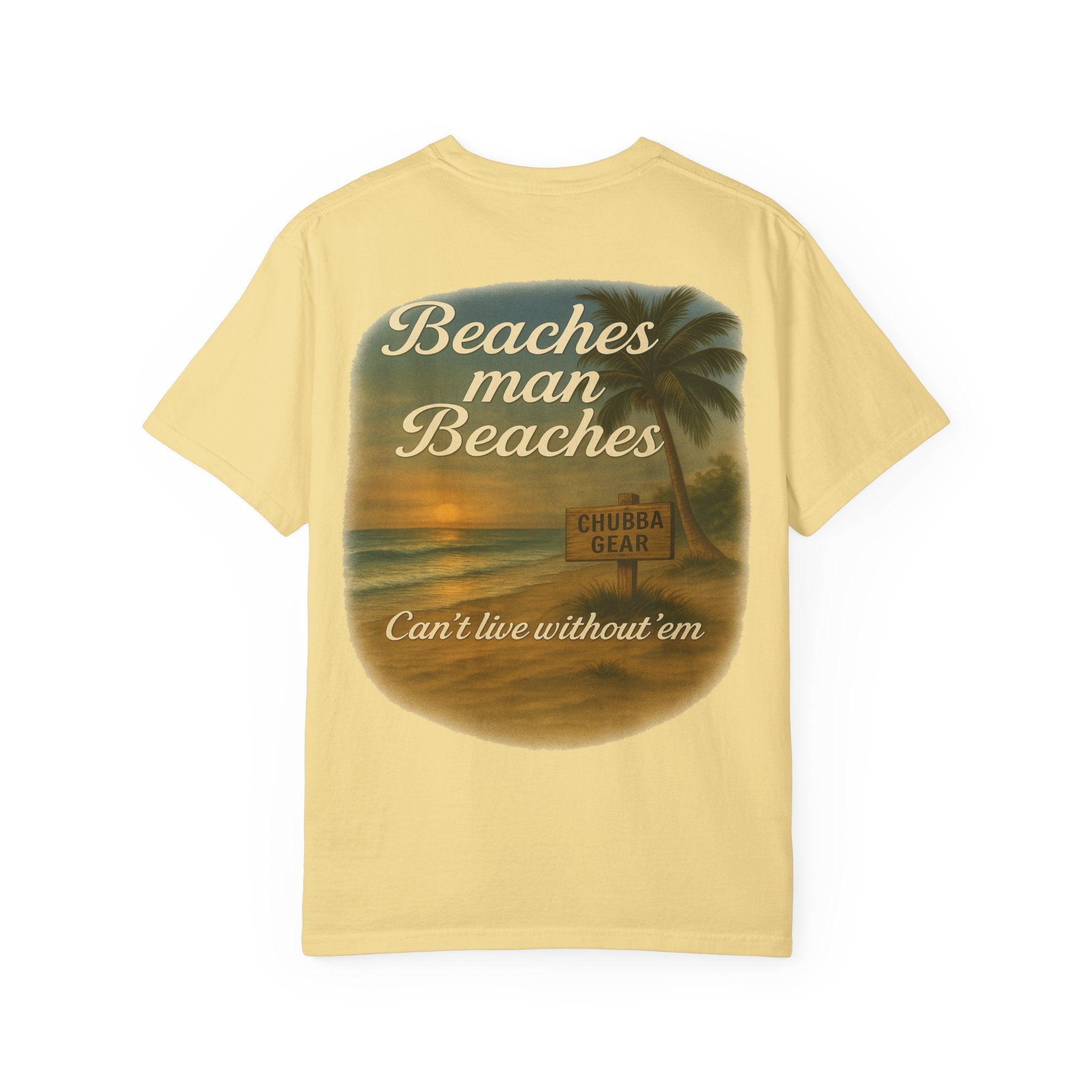 CHUBBA GEAR Beaches Man Beaches T-Shirt