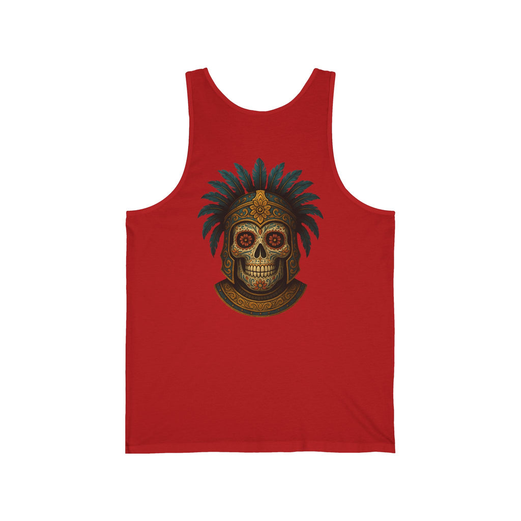 CHUBBA GEAR Skull Aztec Tank Top – Day of the Dead Style