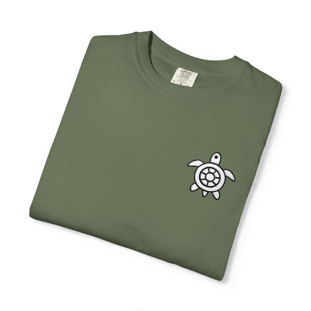 CHUBBA GEAR® Embroidered Turtle Logo Heavyweight T-Shirt