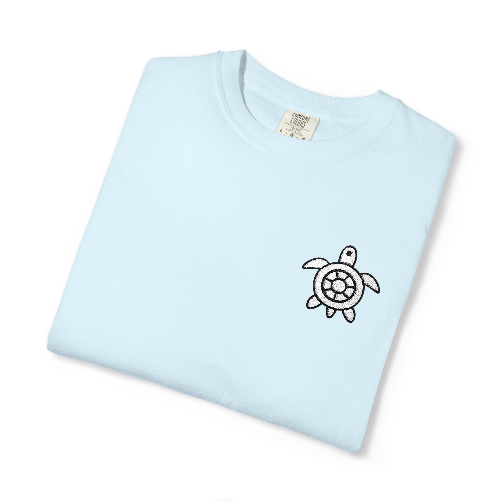 CHUBBA GEAR® Embroidered Turtle Logo Heavyweight T-Shirt