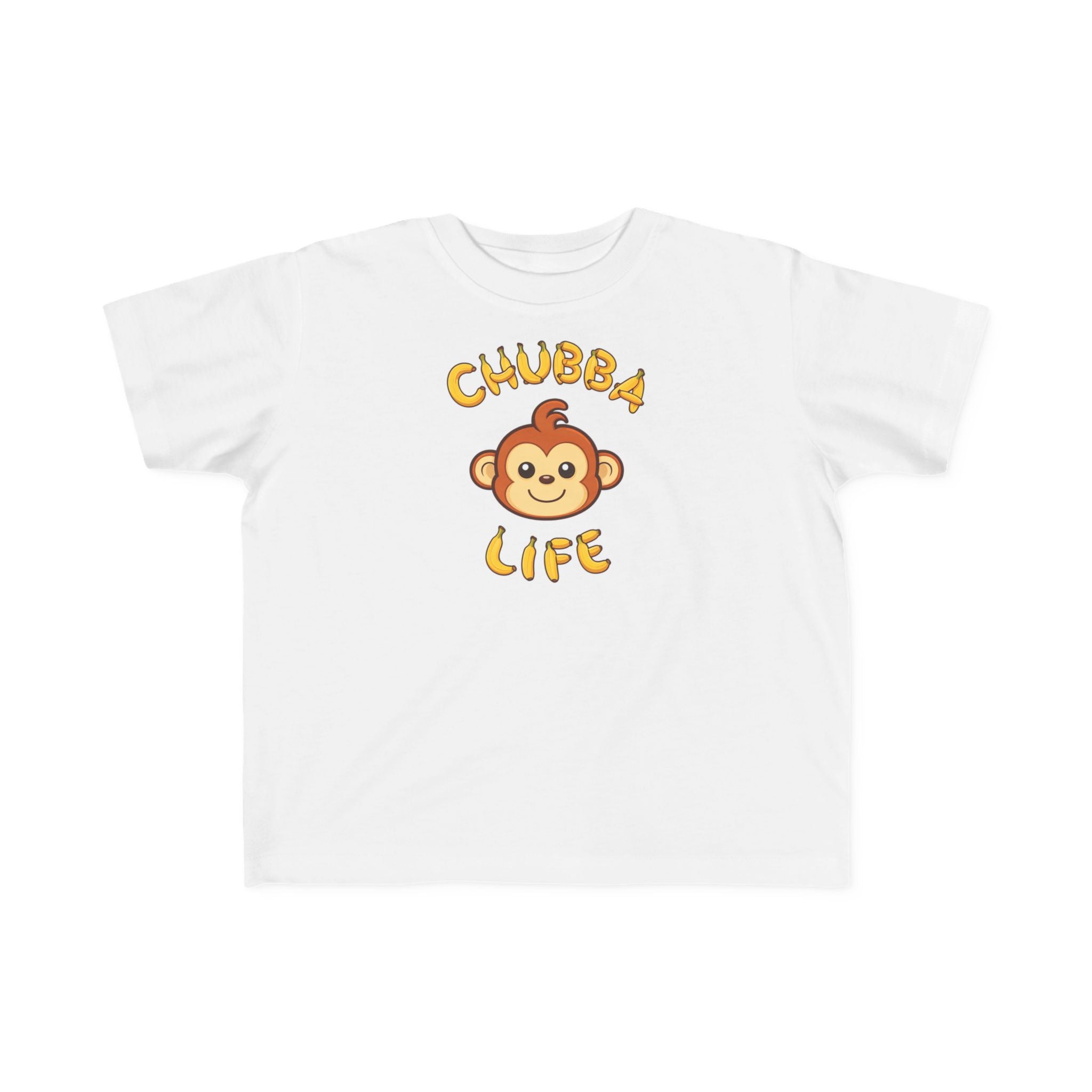 CHUBBA GEAR Toddler T-Shirt | Chubba Life Monkey Graphic Tee