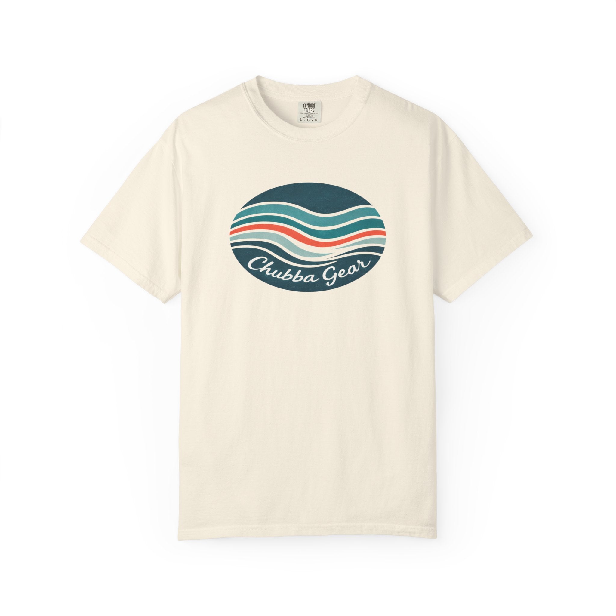 CHUBBA GEAR Retro Wave Surf T-Shirt