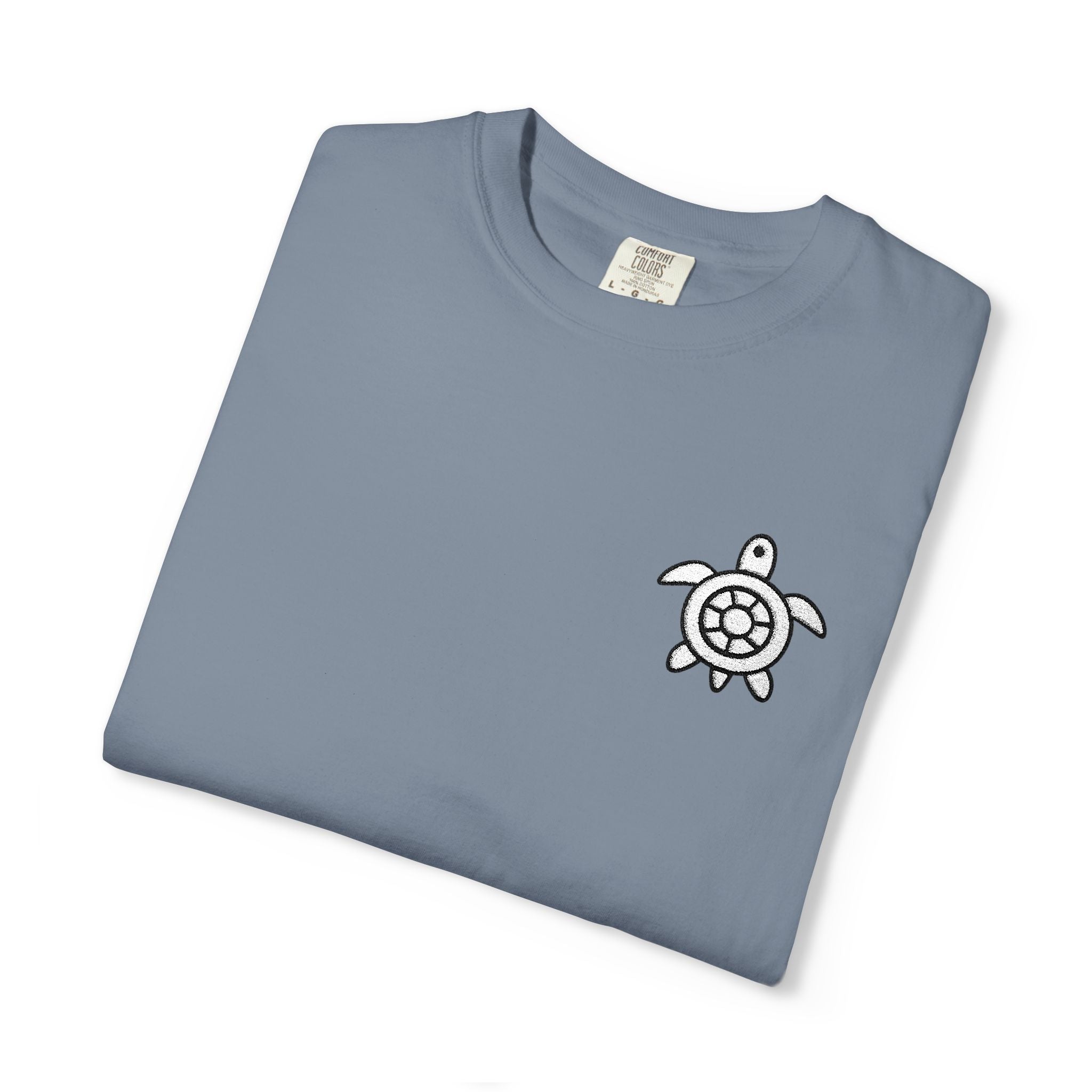 CHUBBA GEAR® Embroidered Turtle Logo Heavyweight T-Shirt