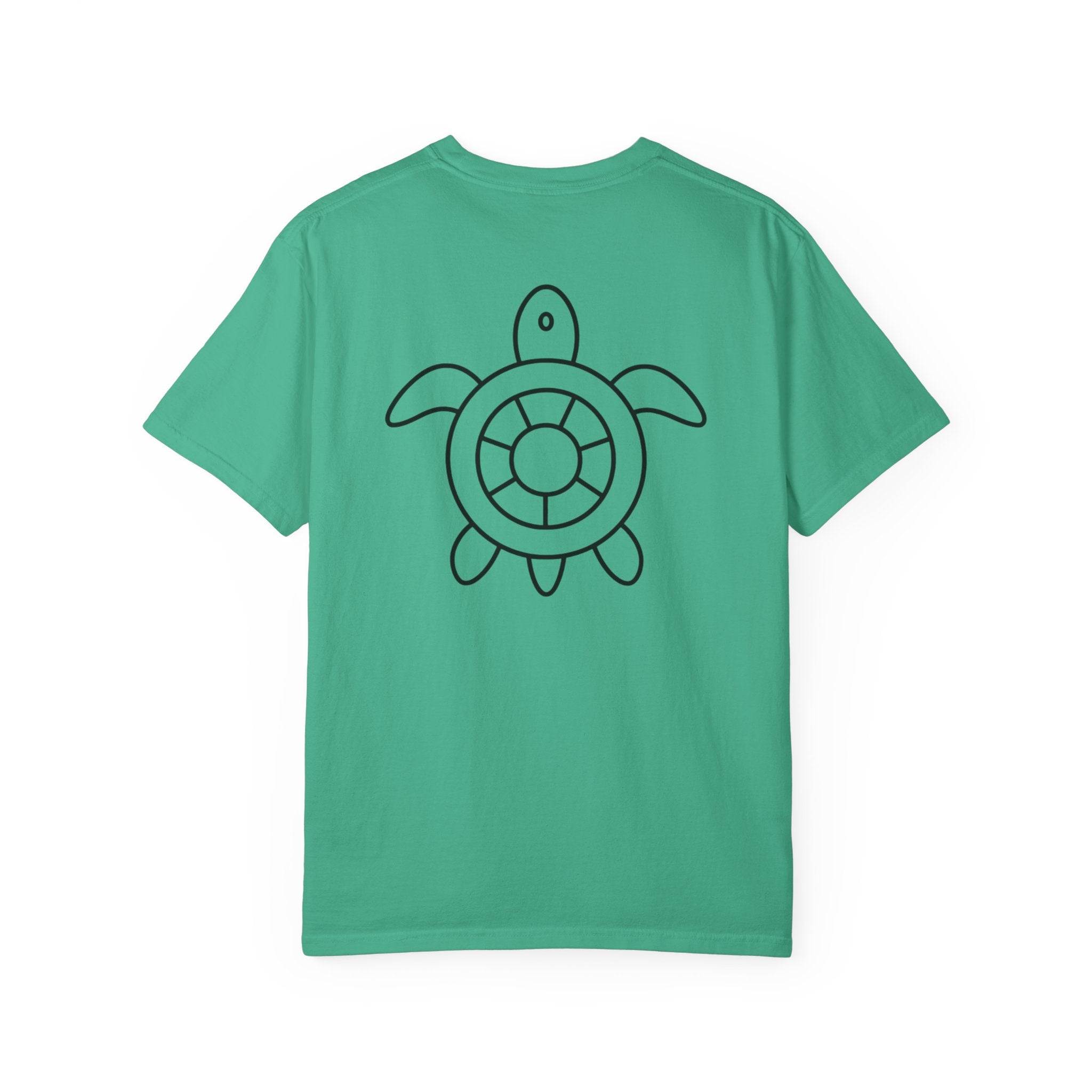Chubba Gear Logo Tee — Minimal Turtle Back Graphic T-Shirt