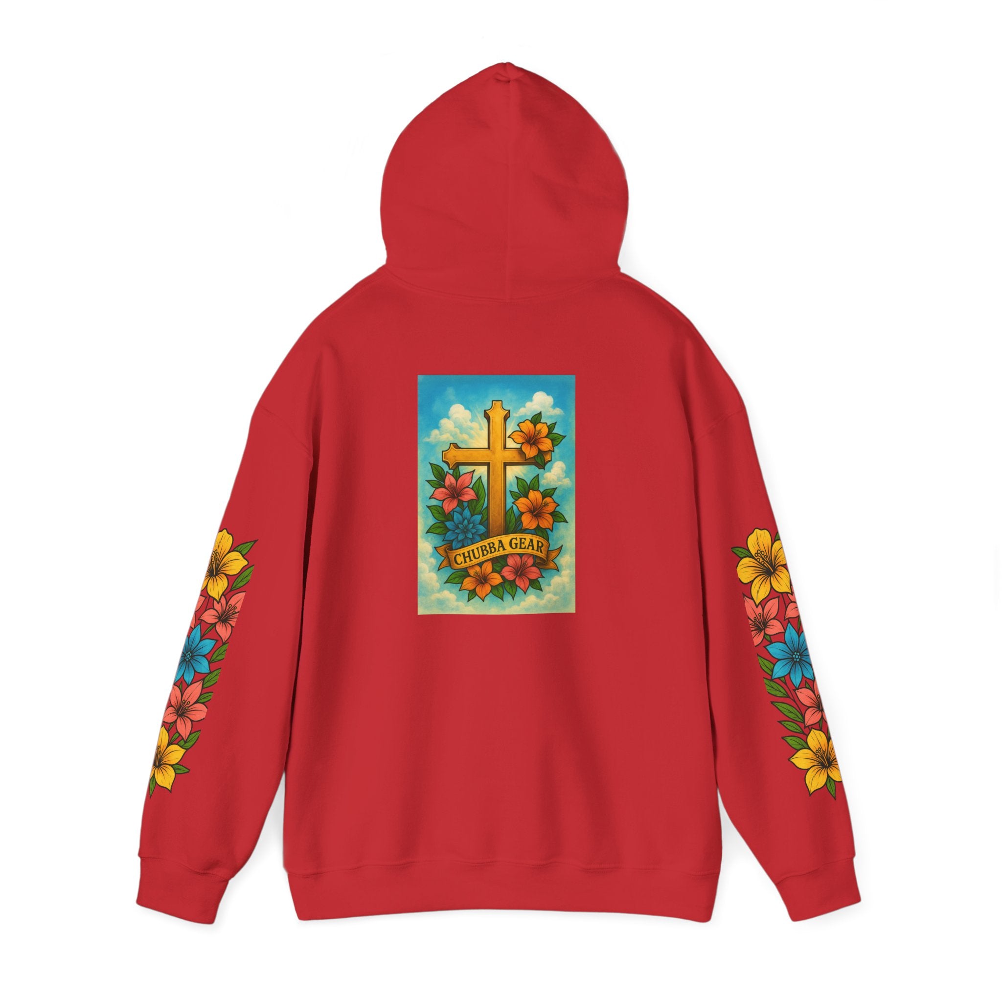CHUBBA GEAR Gracias a Dios Hoodie - Religious Cross Design