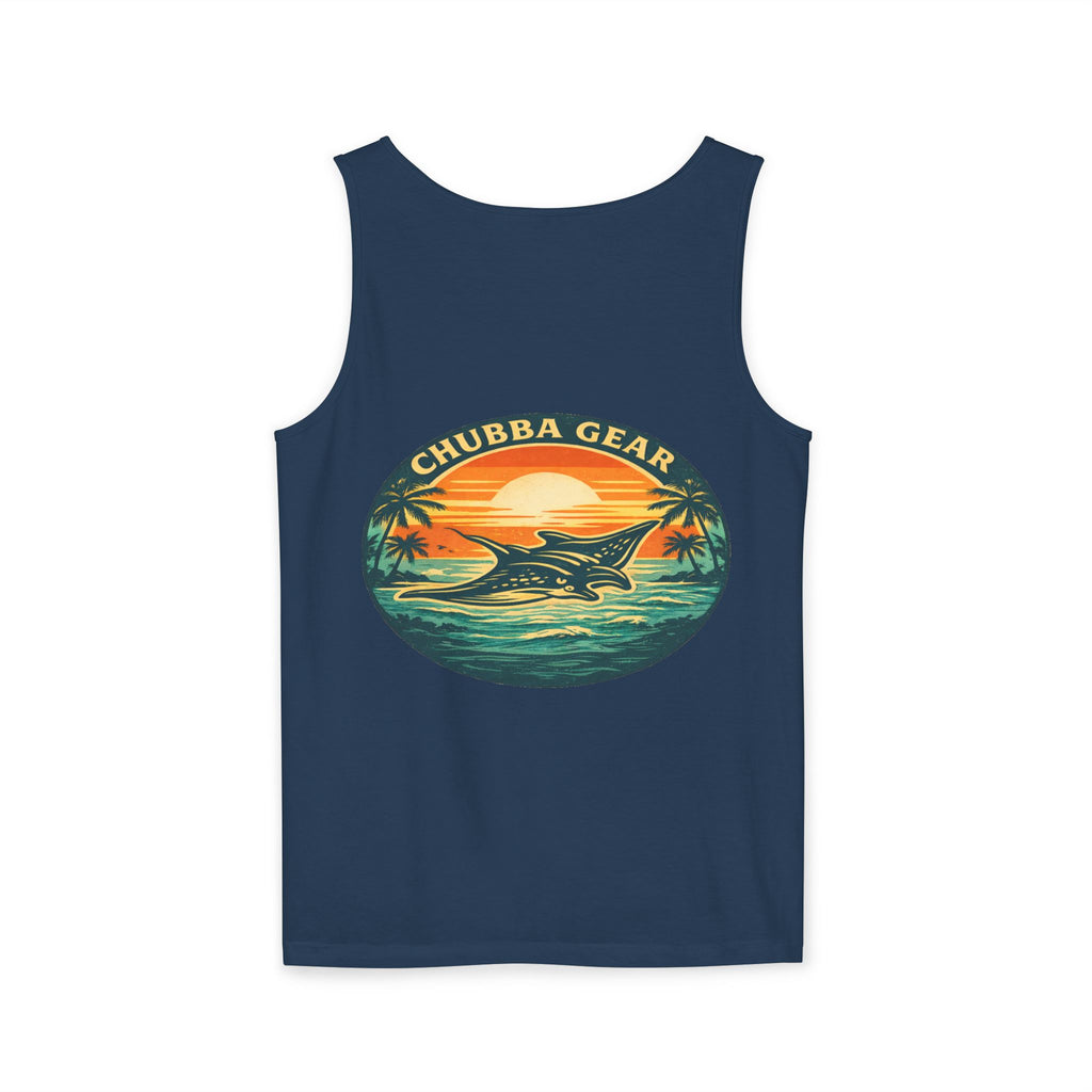 Chubba Gear Sunset Manta Ray Tank Top
