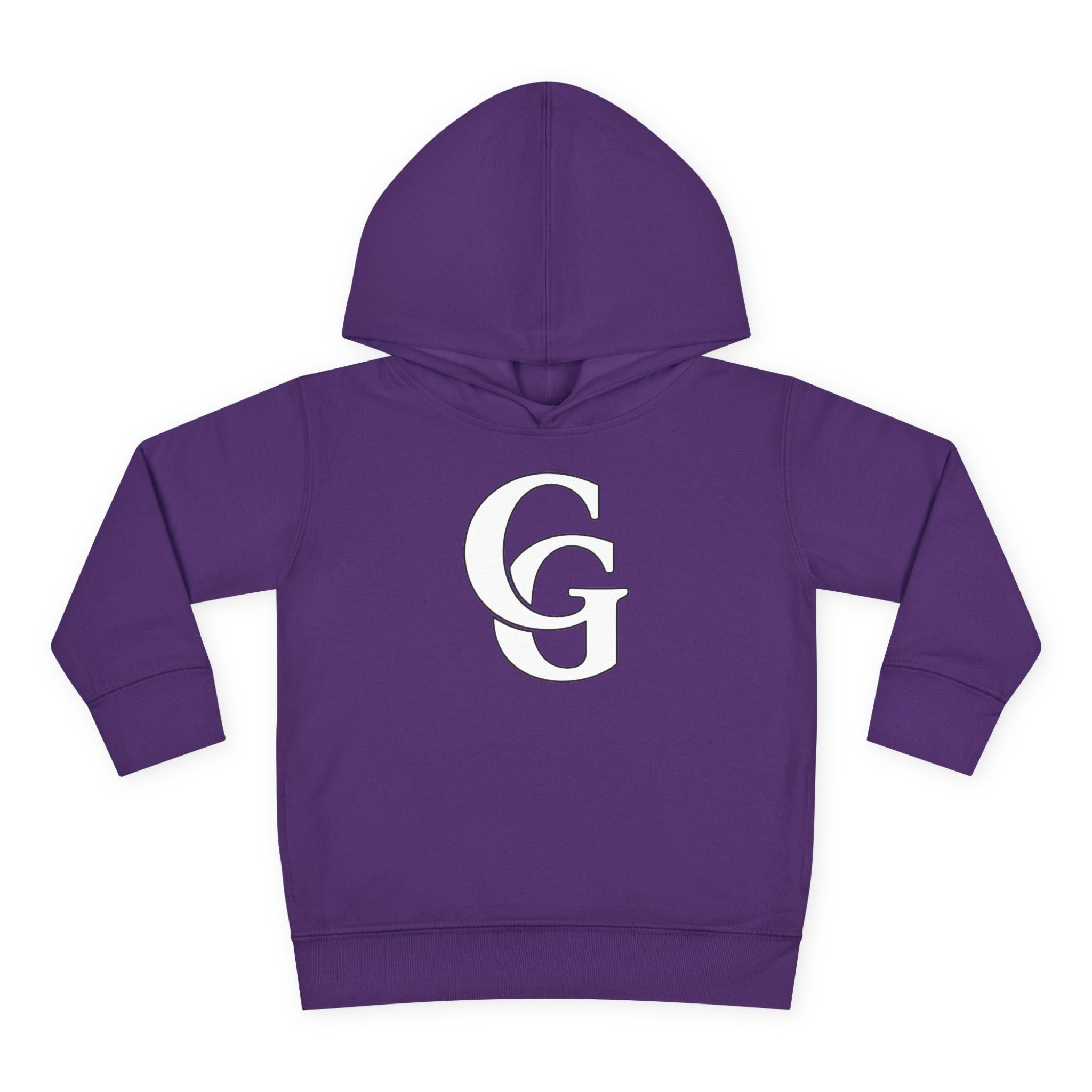 CHUBBA GEAR Toddler Hoodie | CG Monogram & Turtle Back