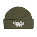 CHUBBA GEAR Cuff Beanie:  Embroidered Knit Hat — Warm Casual Streetwear Beanie