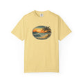 Chubba Gear Retro Island Sunset T-Shirt | Garment-Dyed Coastal Tee