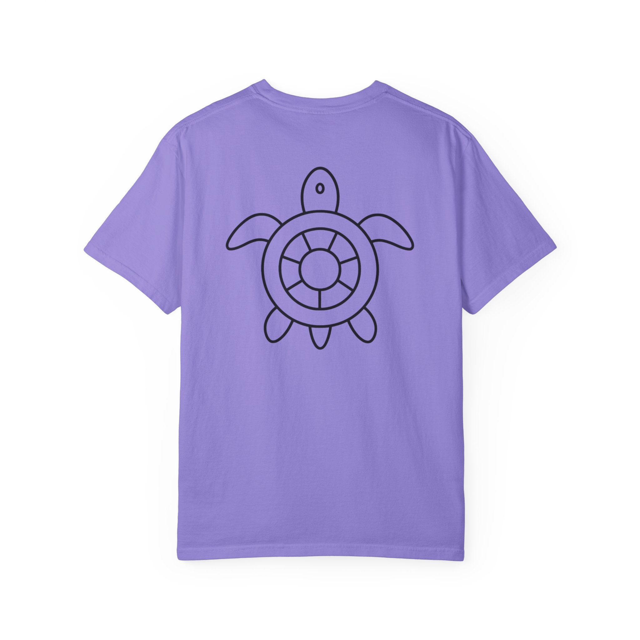 Chubba Gear Logo Tee — Minimal Turtle Back Graphic T-Shirt