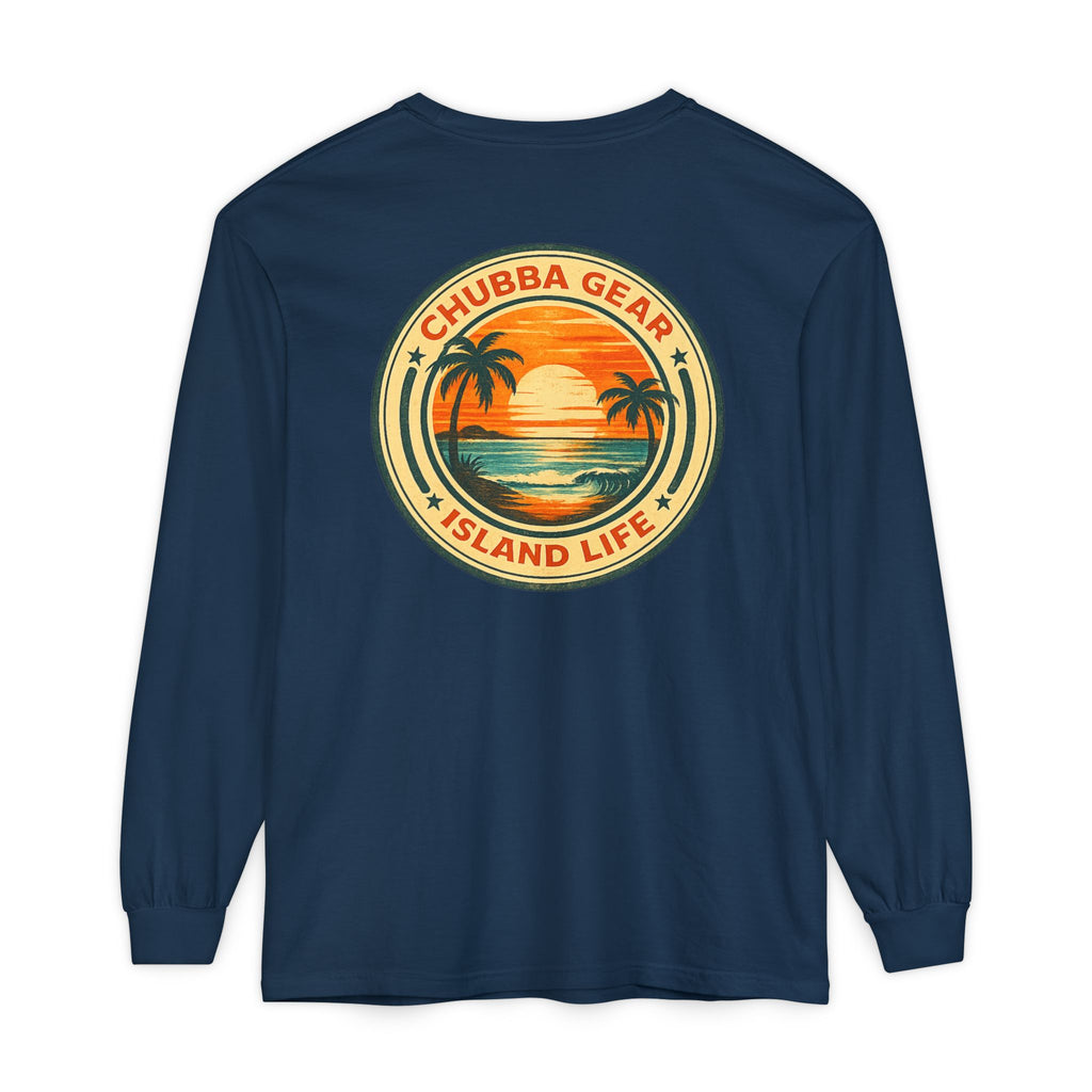 Chubba Gear Island Life Sunset Long Sleeve Tee