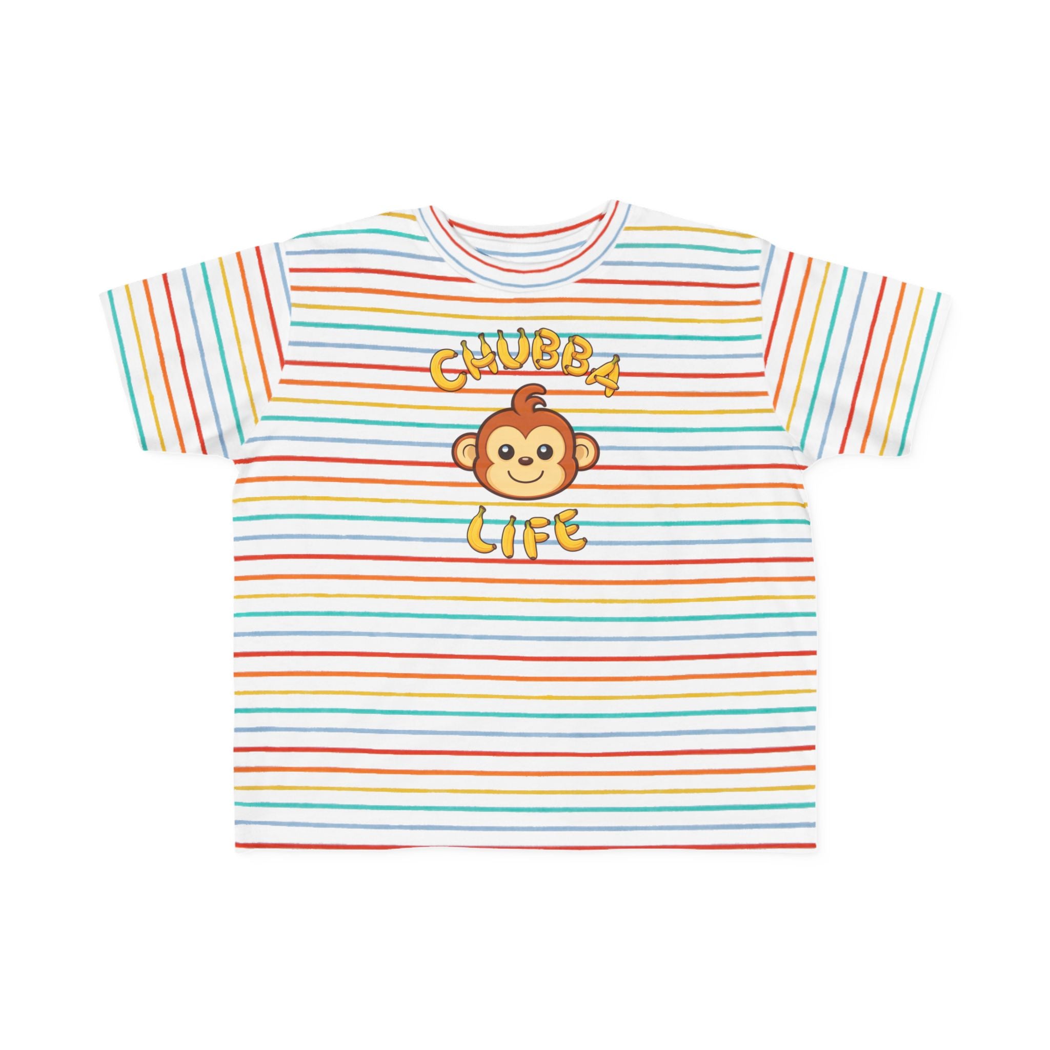 CHUBBA GEAR Toddler T-Shirt | Chubba Life Monkey Graphic Tee