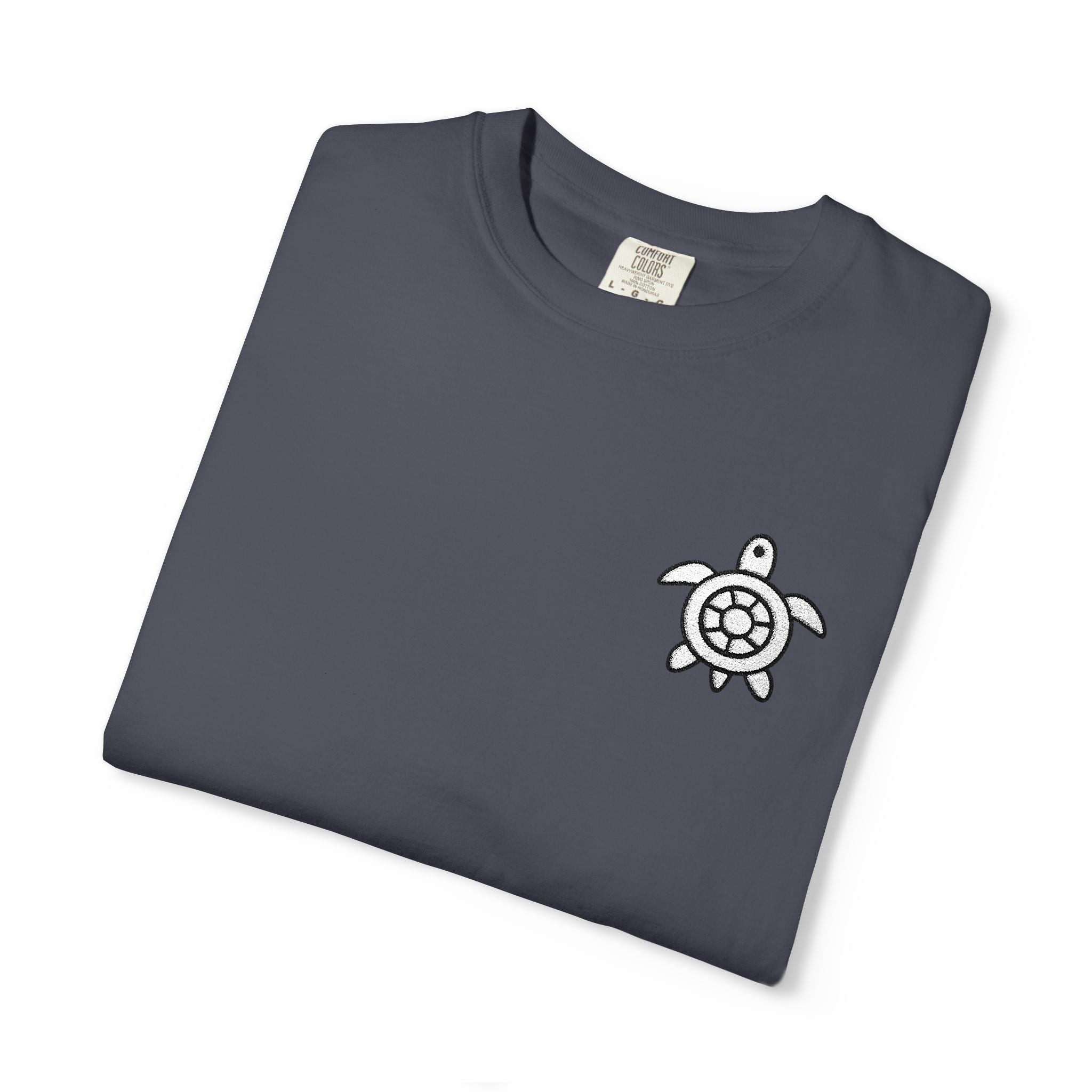 CHUBBA GEAR® Embroidered Turtle Logo Heavyweight T-Shirt