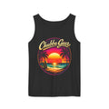 Chubba Gear Sunset Tank Top – Retro Tropical Beach Graphic