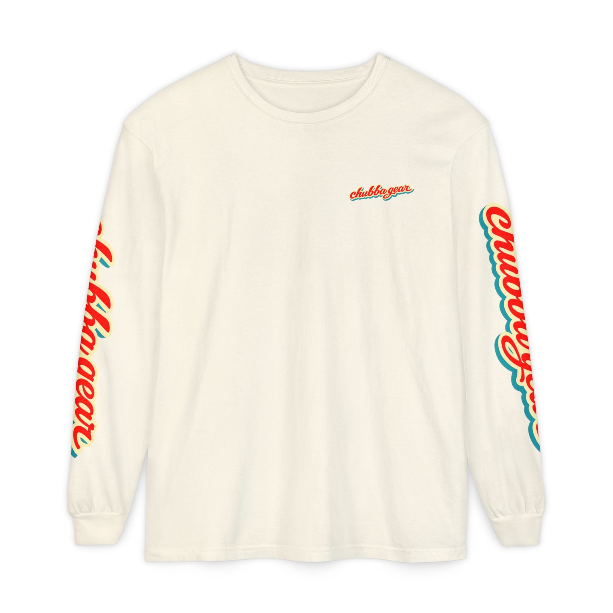 CHUBBA GEAR® Vintage Hawaiian Surf Long Sleeve T-Shirt
