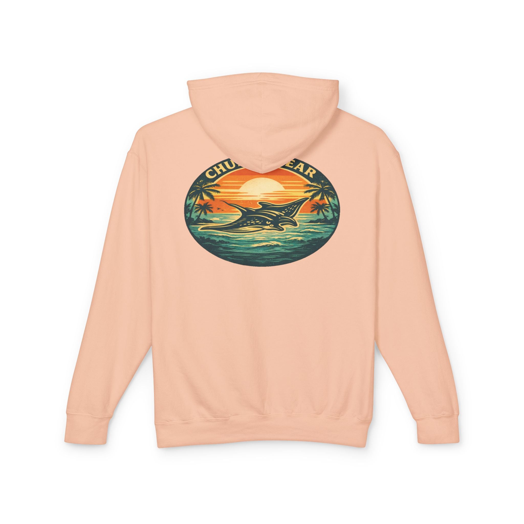 Chubba Gear Manta Ray Coastal Sunset Hoodie