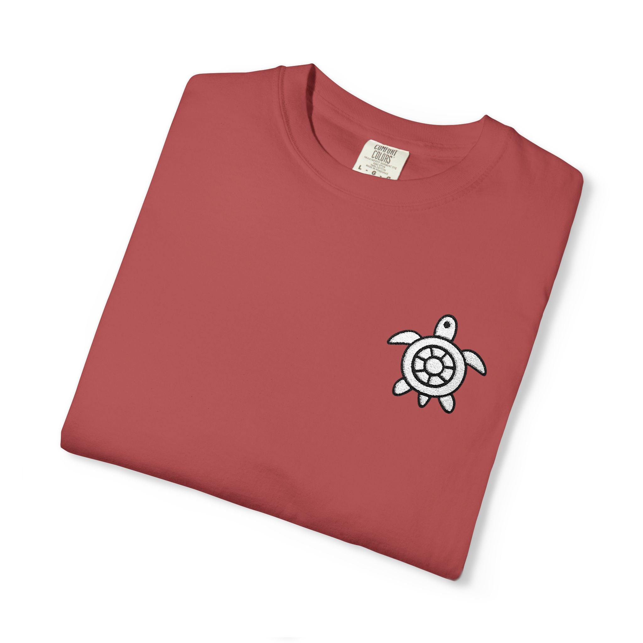 CHUBBA GEAR® Embroidered Turtle Logo Heavyweight T-Shirt