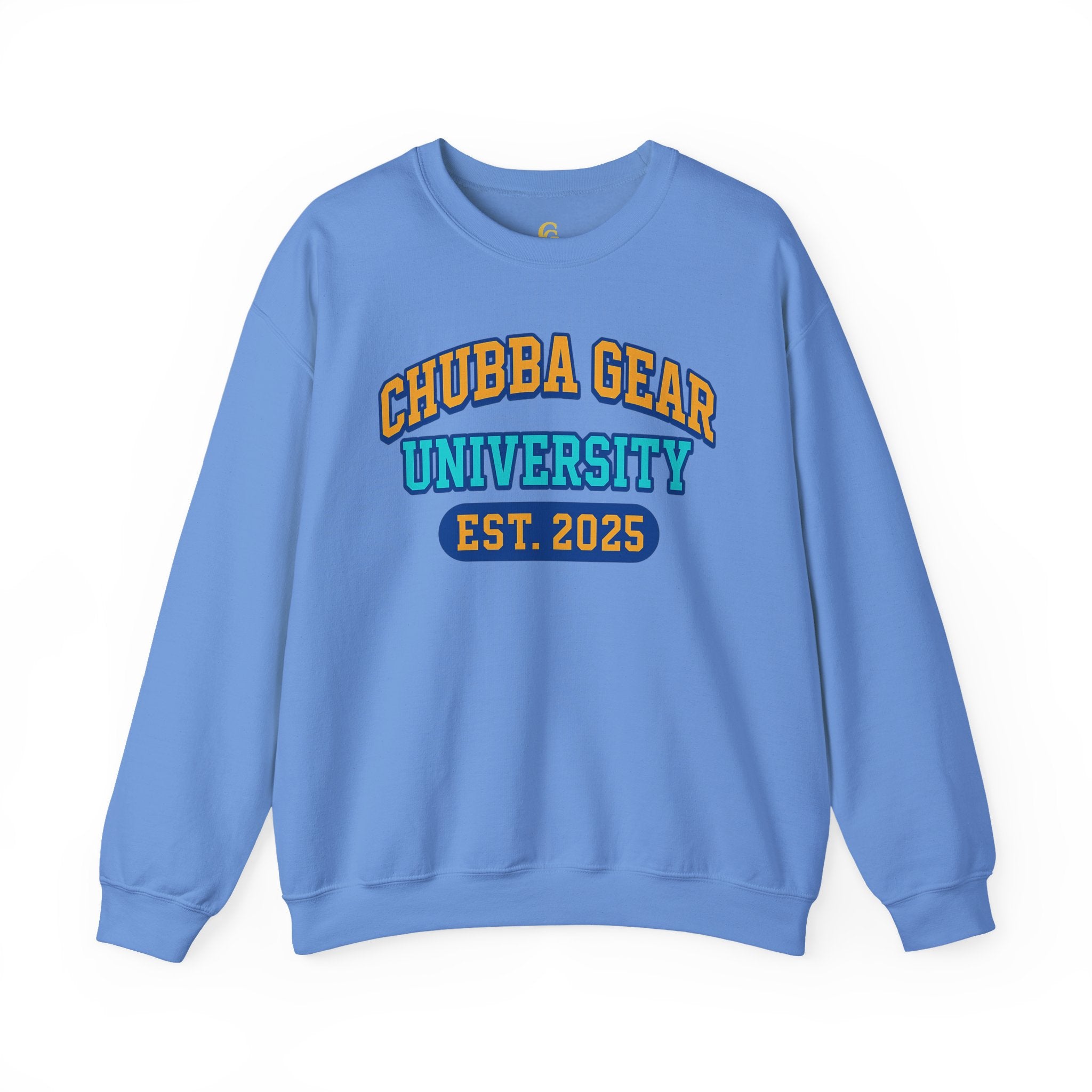 CHUBBA GEAR Collegiate Crewneck Sweatshirt