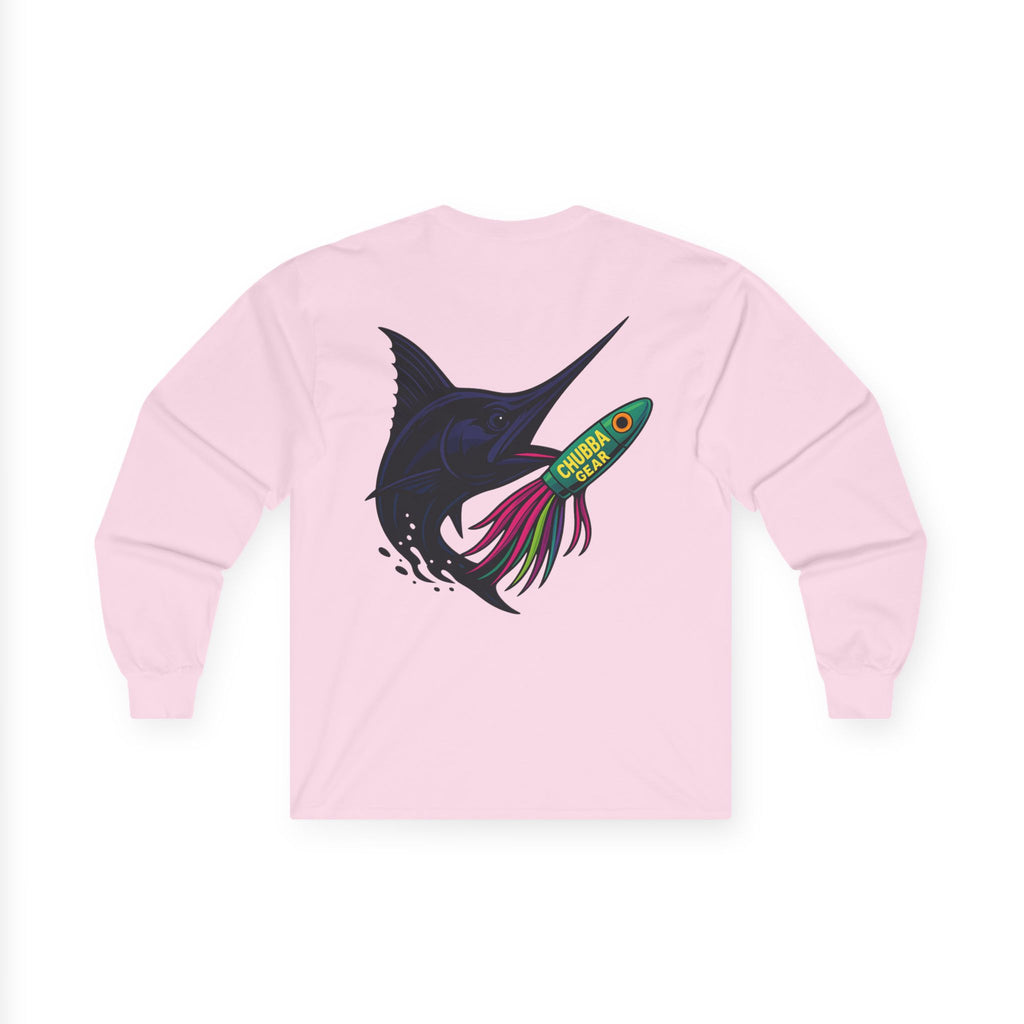 CHUBBA GEAR Long Sleeve T-Shirt – Marlin & Squid Surf Logo
