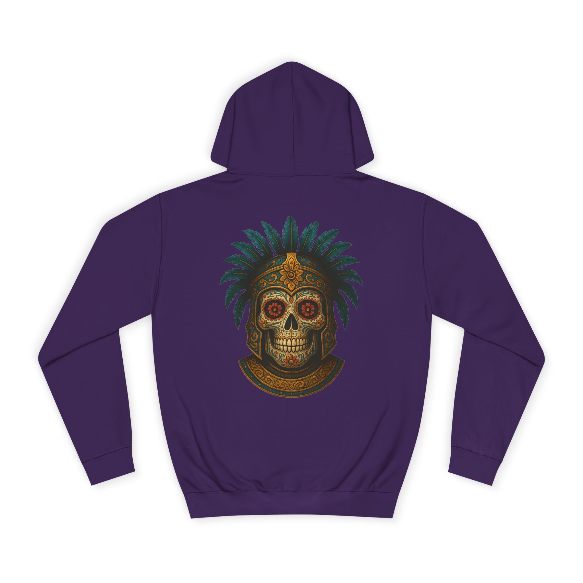 CHUBBA GEAR Skull Headdress Hoodie | Aztec Skull Graphic Hoodie