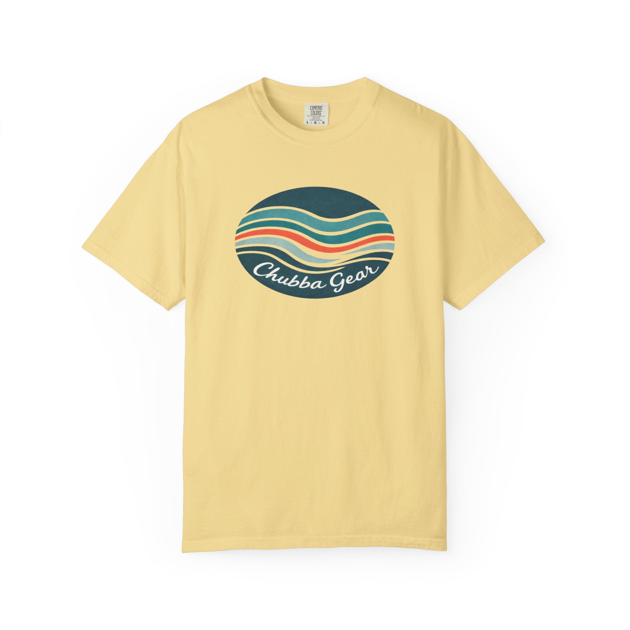 CHUBBA GEAR Retro Wave Surf T-Shirt