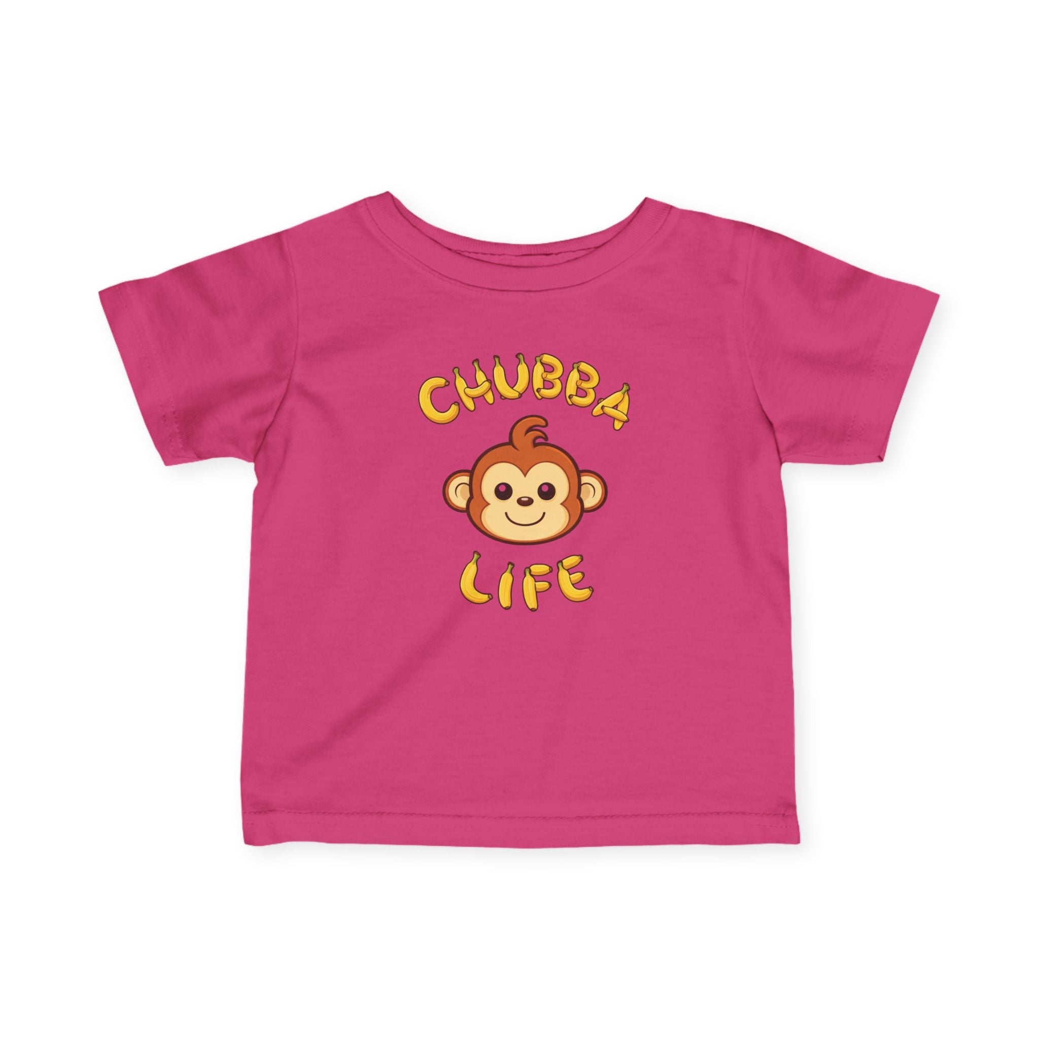 CHUBBA GEAR Infant T-Shirt — Chubba Life Monkey Graphic Tee