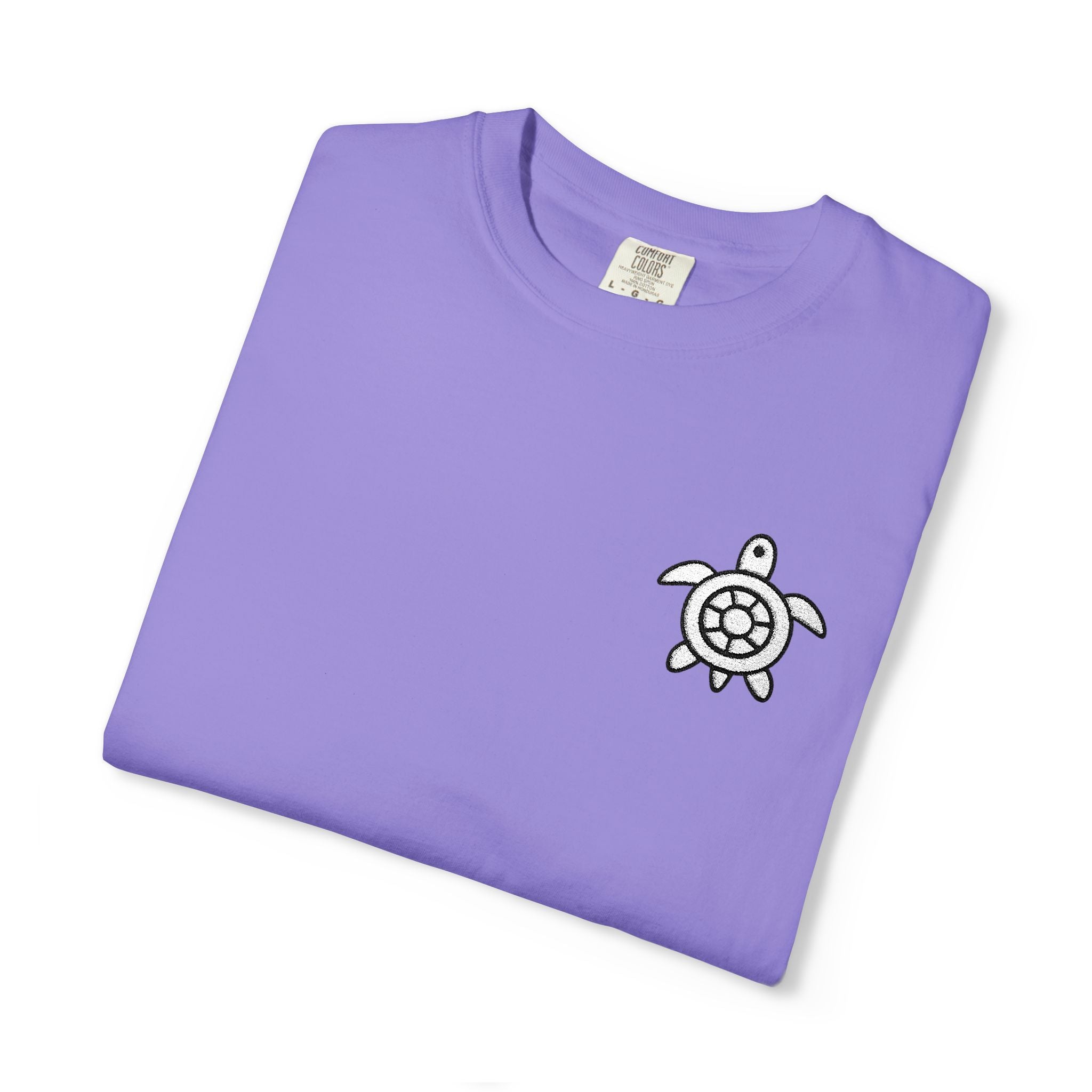 CHUBBA GEAR® Embroidered Turtle Logo Heavyweight T-Shirt