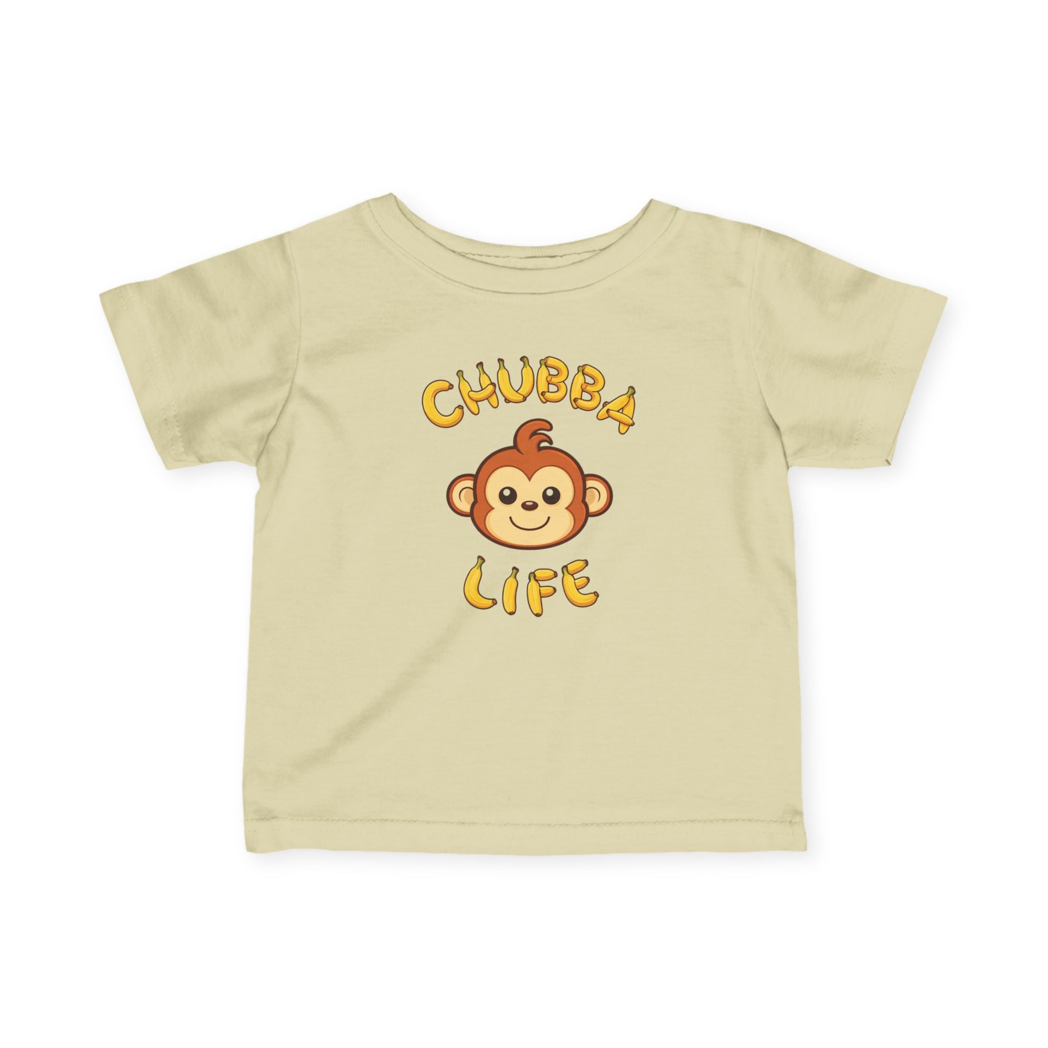 CHUBBA GEAR Infant T-Shirt — Chubba Life Monkey Graphic Tee
