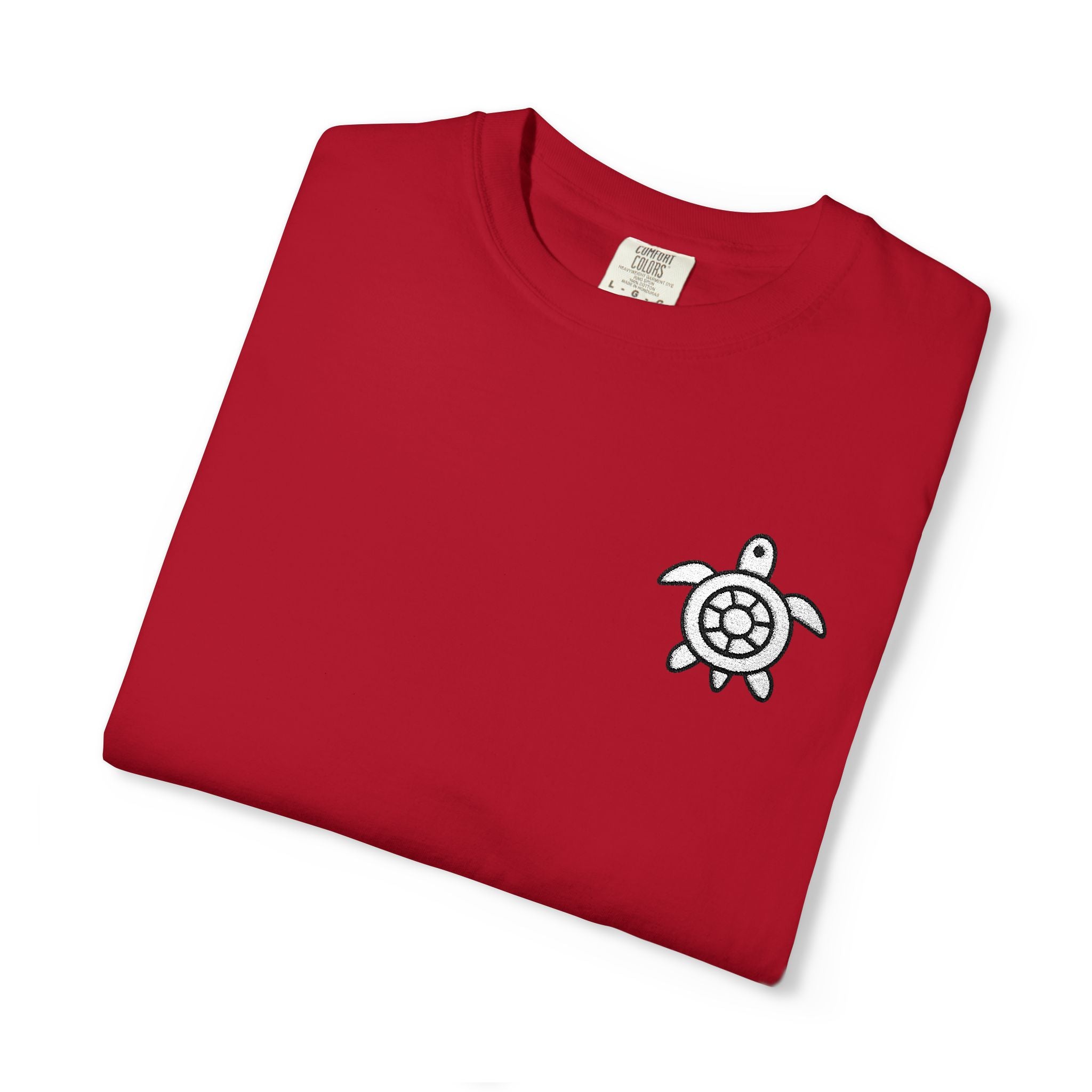 CHUBBA GEAR® Embroidered Turtle Logo Heavyweight T-Shirt