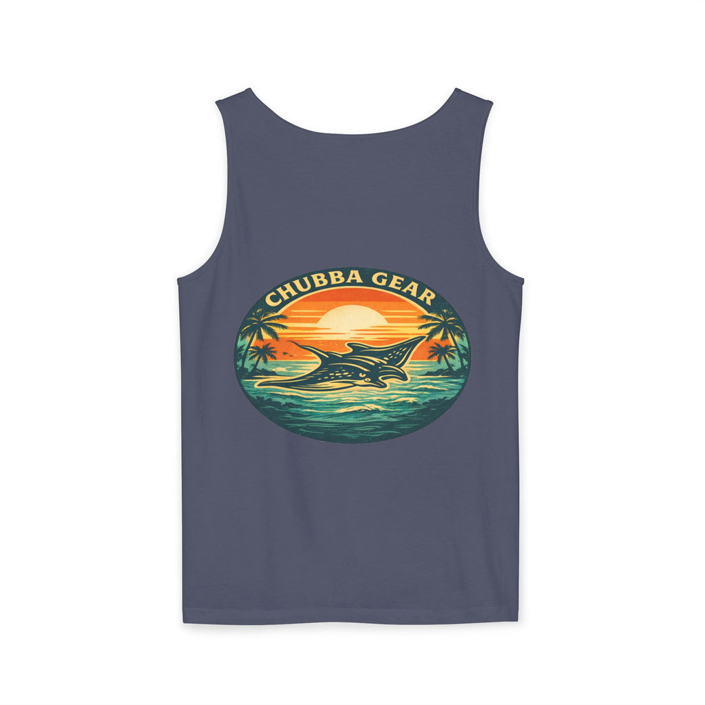 Chubba Gear Sunset Manta Ray Tank Top
