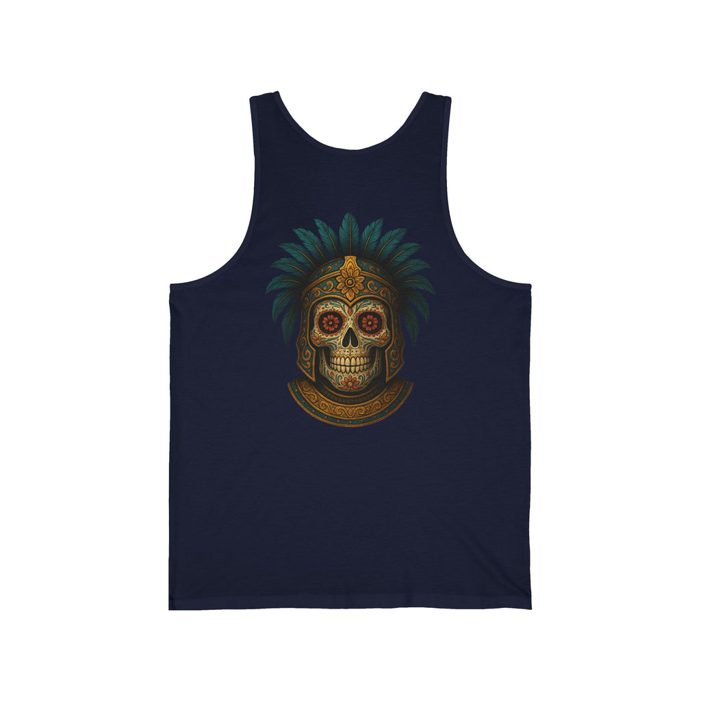CHUBBA GEAR Skull Aztec Tank Top – Day of the Dead Style