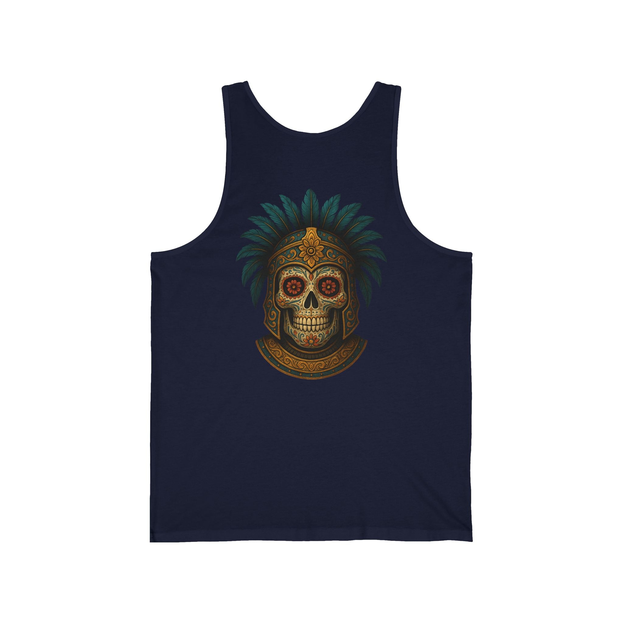 CHUBBA GEAR Skull Aztec Tank Top – Day of the Dead Style