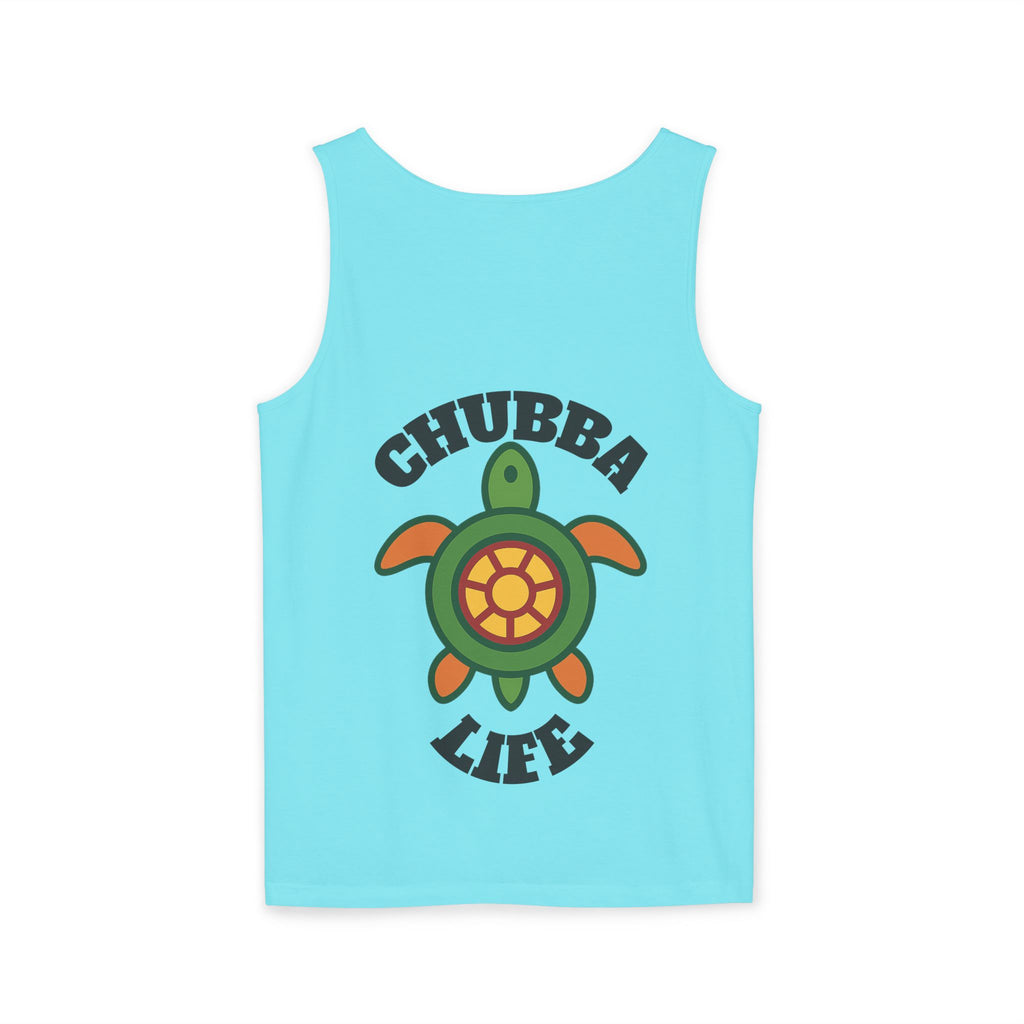 CHUBBA GEAR Turtle Tank Top | Garment-Dyed Cotton Tank