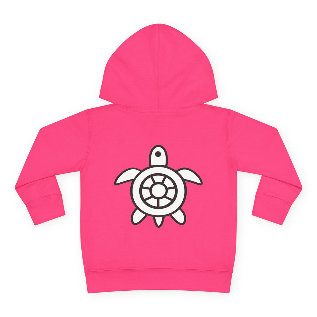 CHUBBA GEAR Toddler Hoodie | CG Monogram & Turtle Back