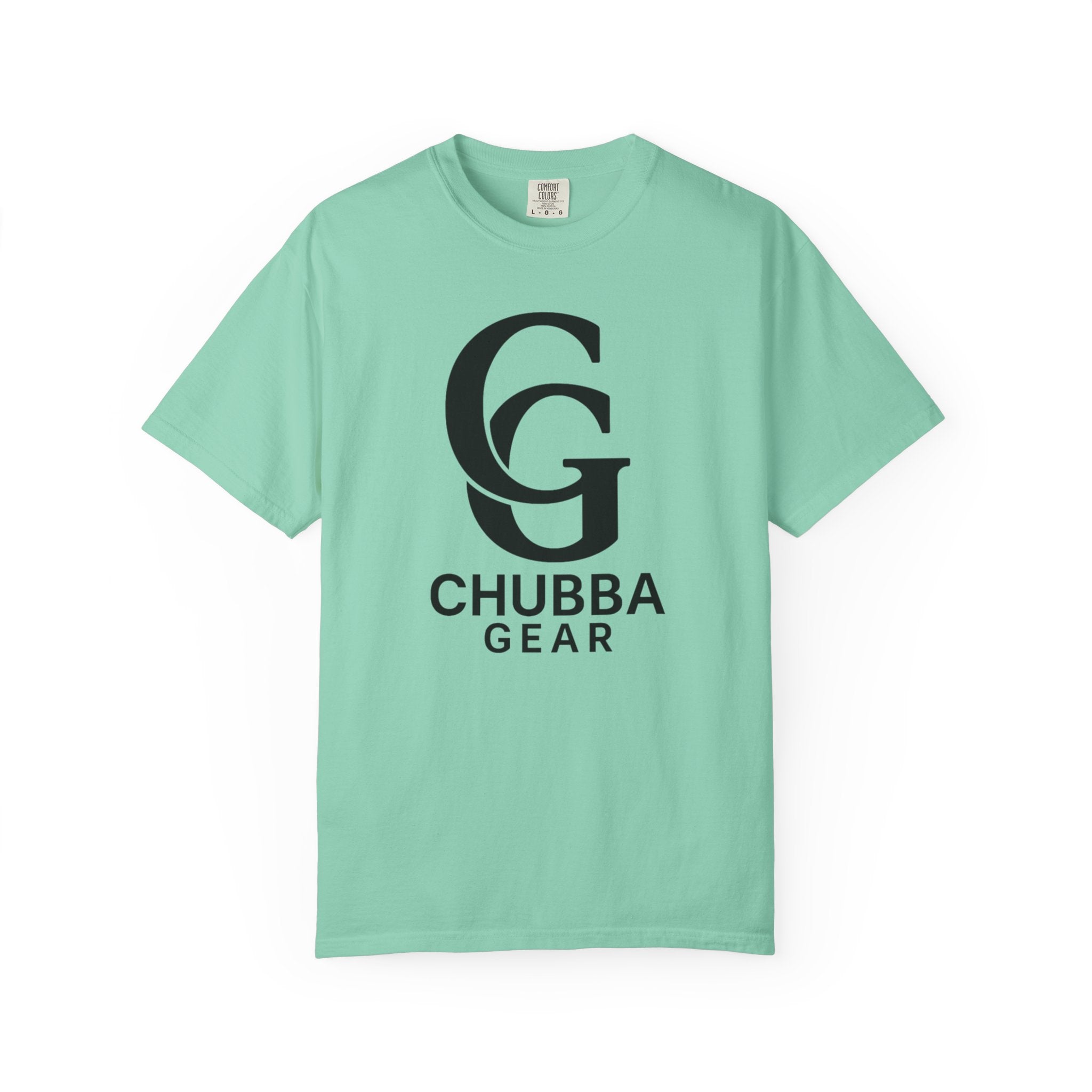 Chubba Gear Logo Tee — Minimal Turtle Back Graphic T-Shirt