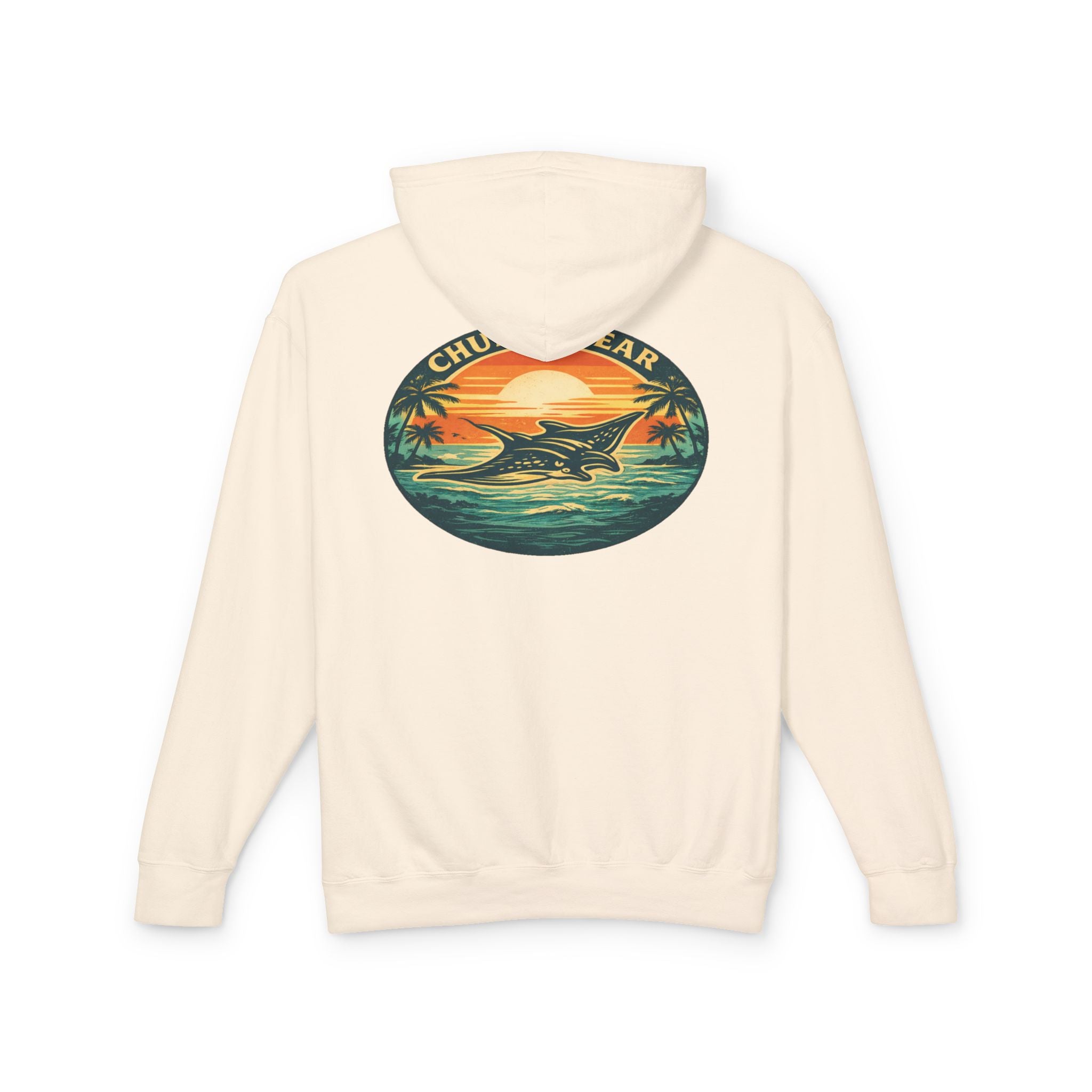Chubba Gear Manta Ray Coastal Sunset Hoodie