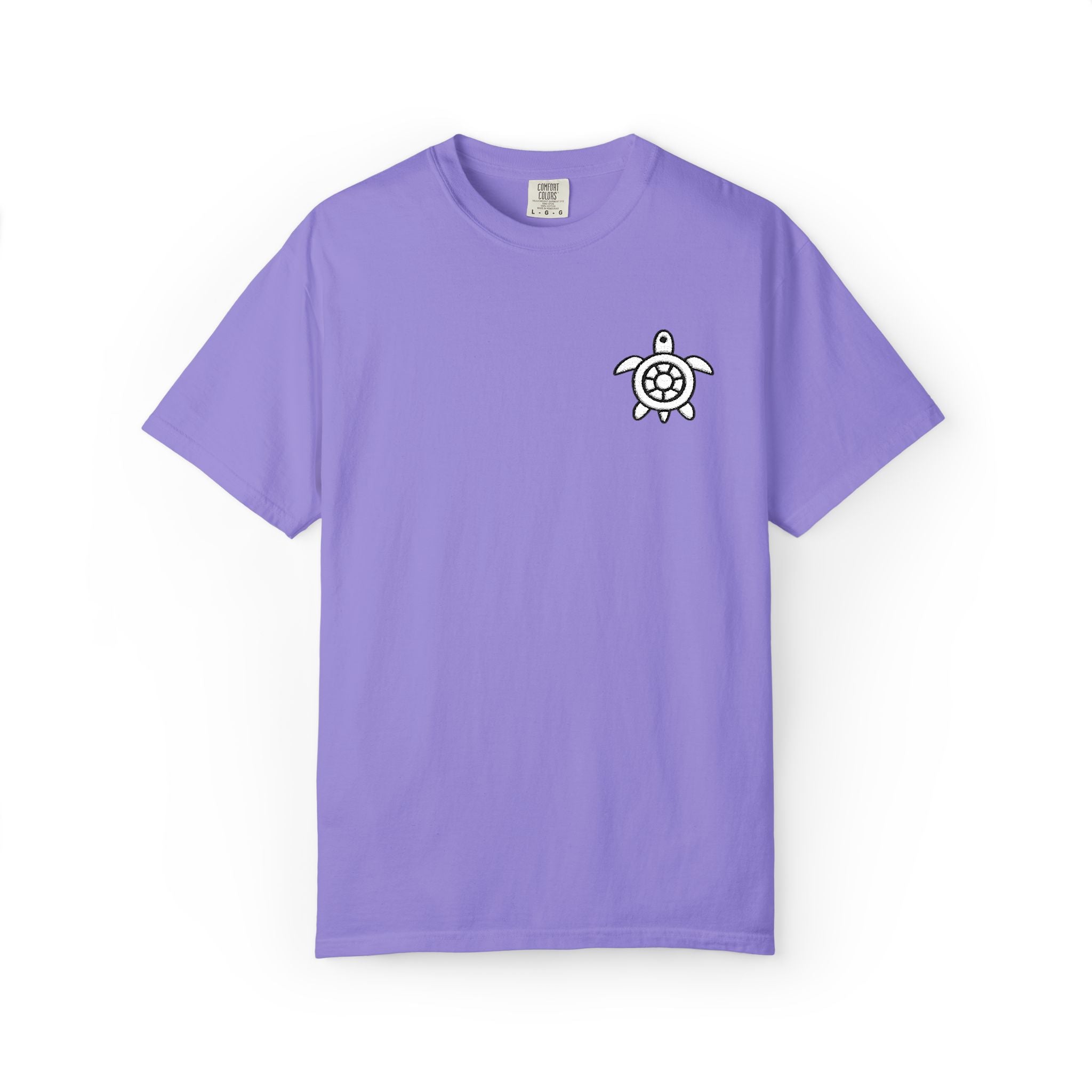 CHUBBA GEAR® Embroidered Turtle Logo Heavyweight T-Shirt
