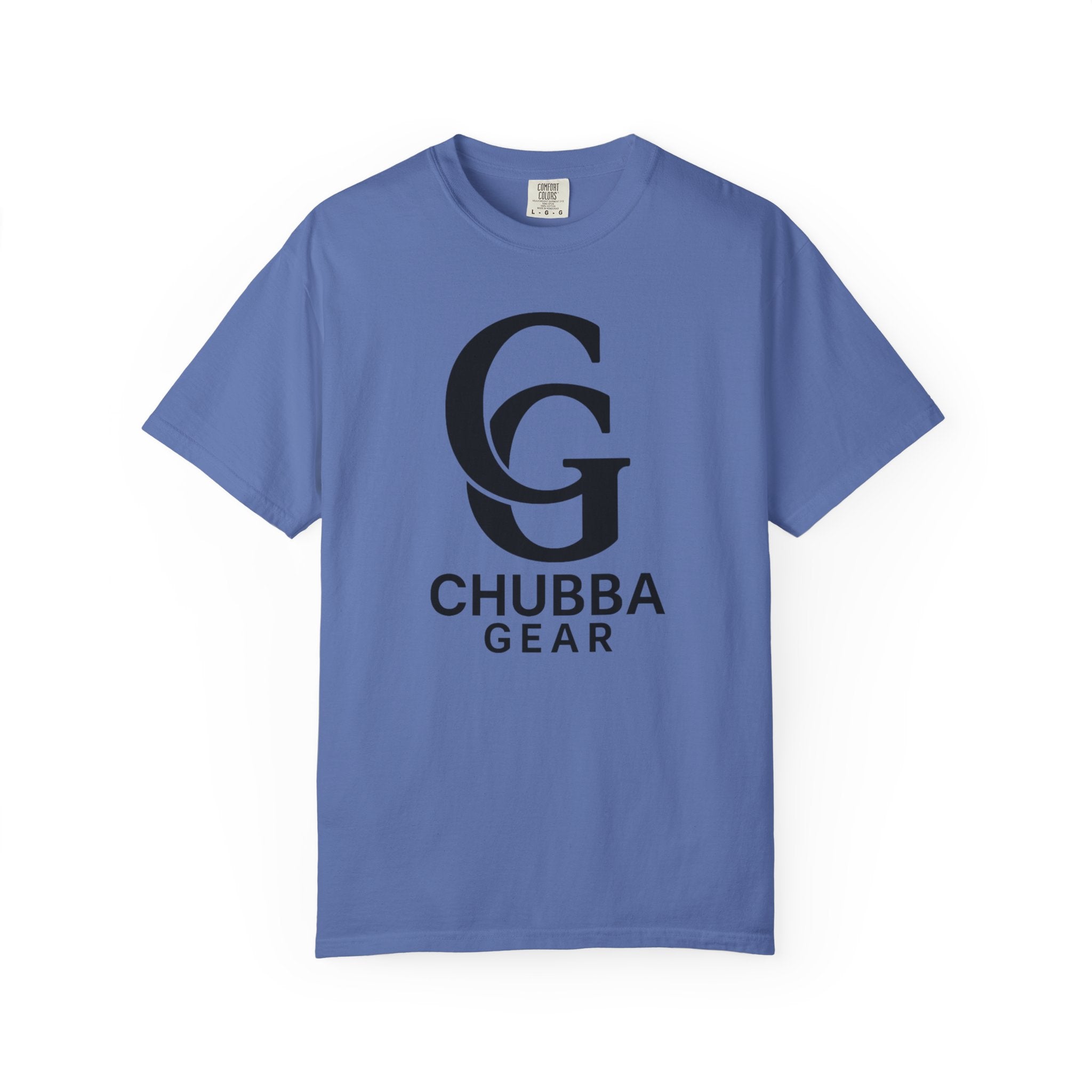 Chubba Gear Logo Tee — Minimal Turtle Back Graphic T-Shirt