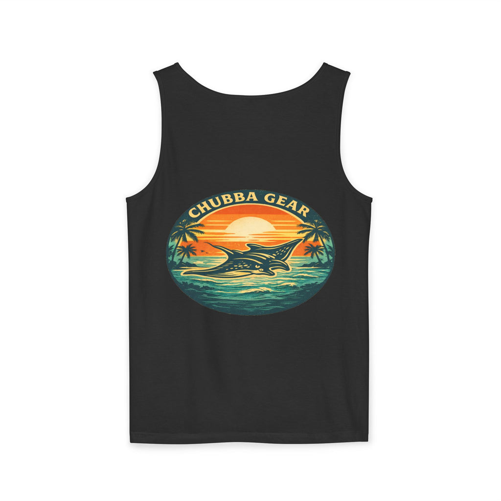 Chubba Gear Sunset Manta Ray Tank Top