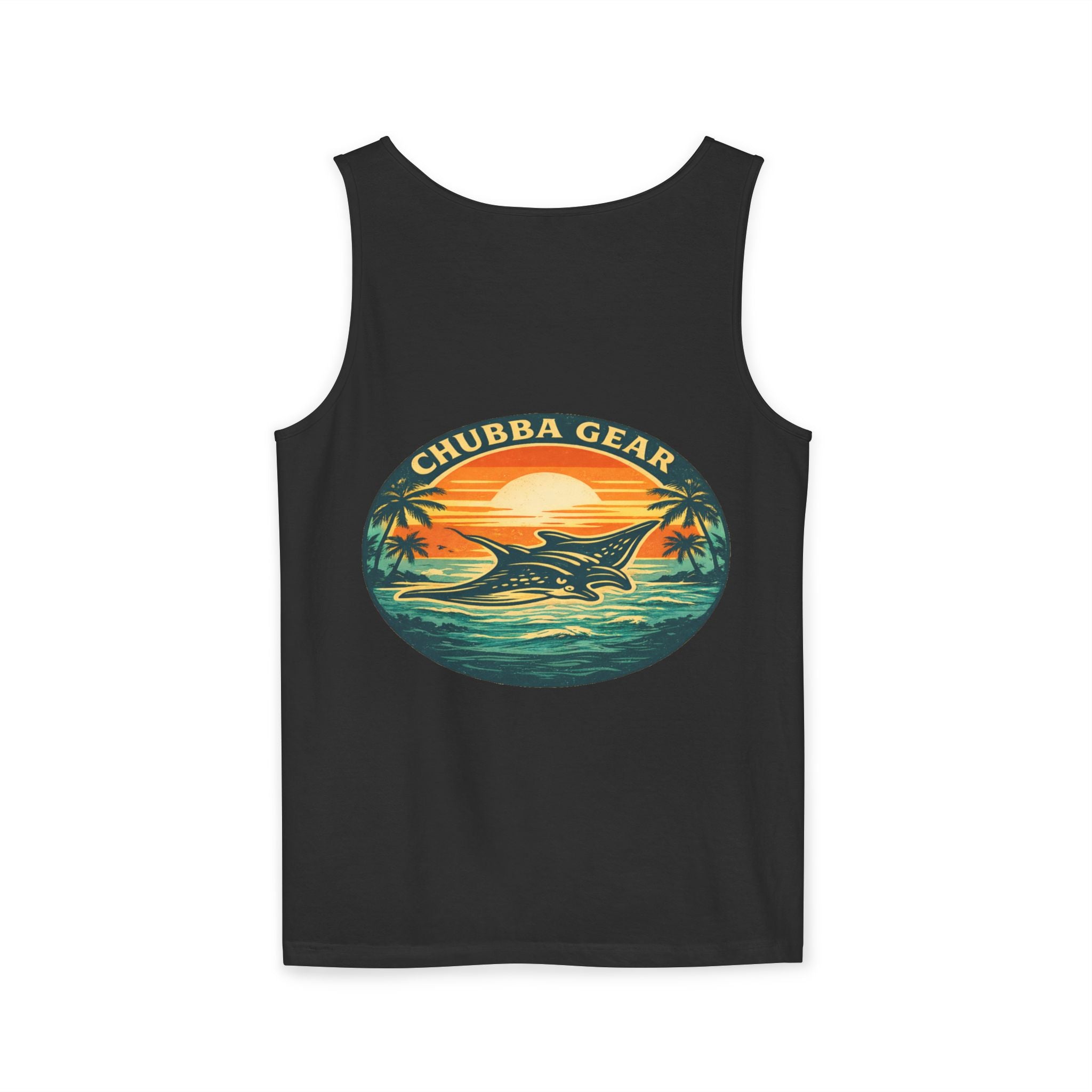 Chubba Gear Sunset Manta Ray Tank Top