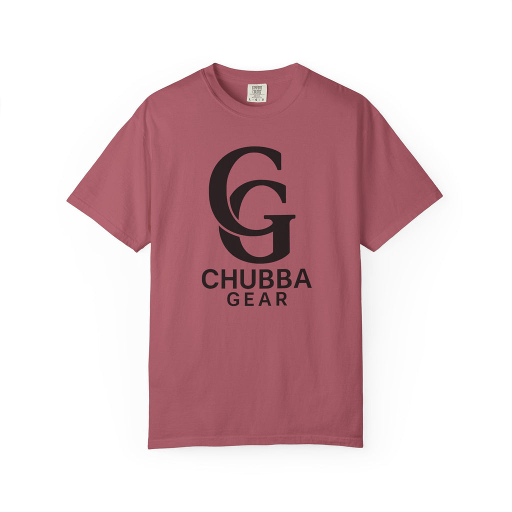 Chubba Gear Logo Tee — Minimal Turtle Back Graphic T-Shirt