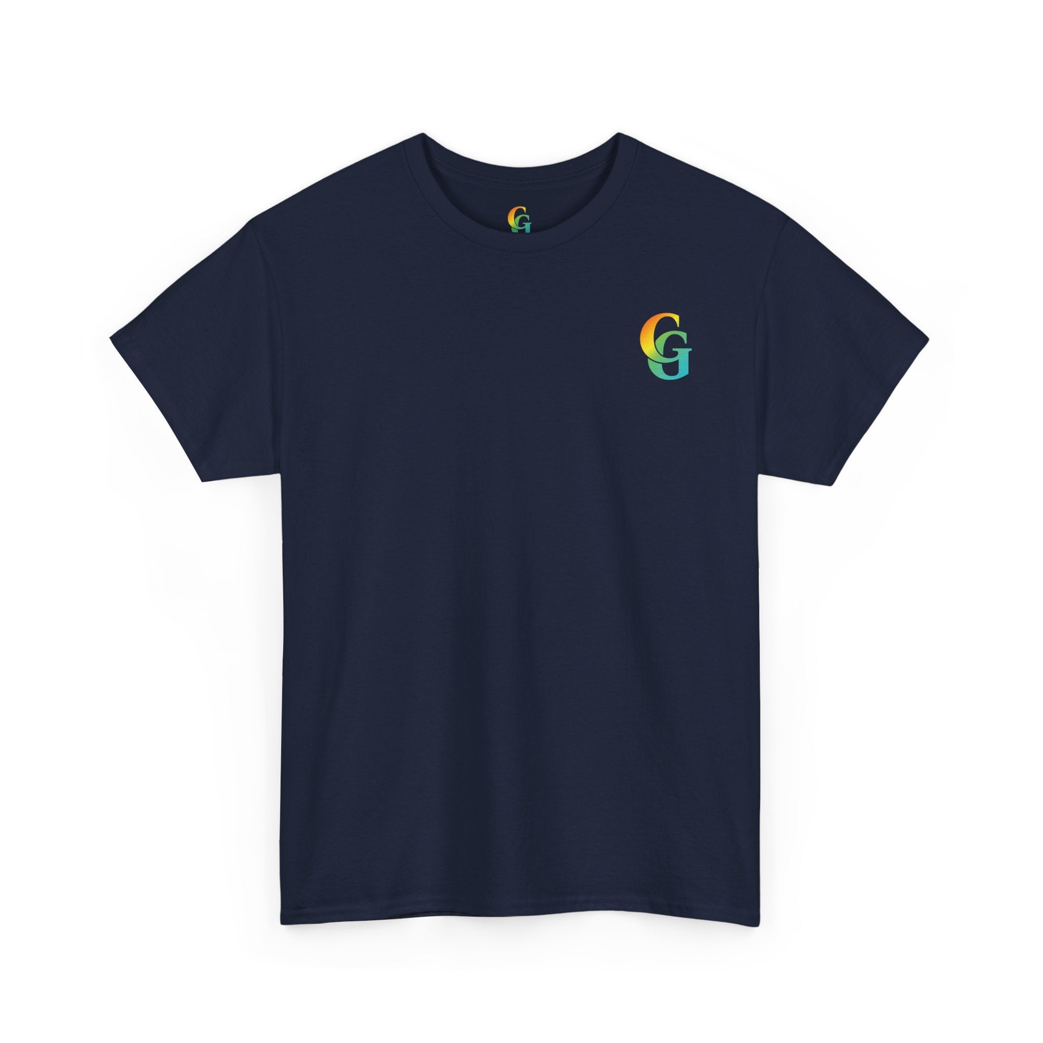 Chubba Gear Rainbow Crest T-Shirt — Retro Logo Tee (Est. 2025)