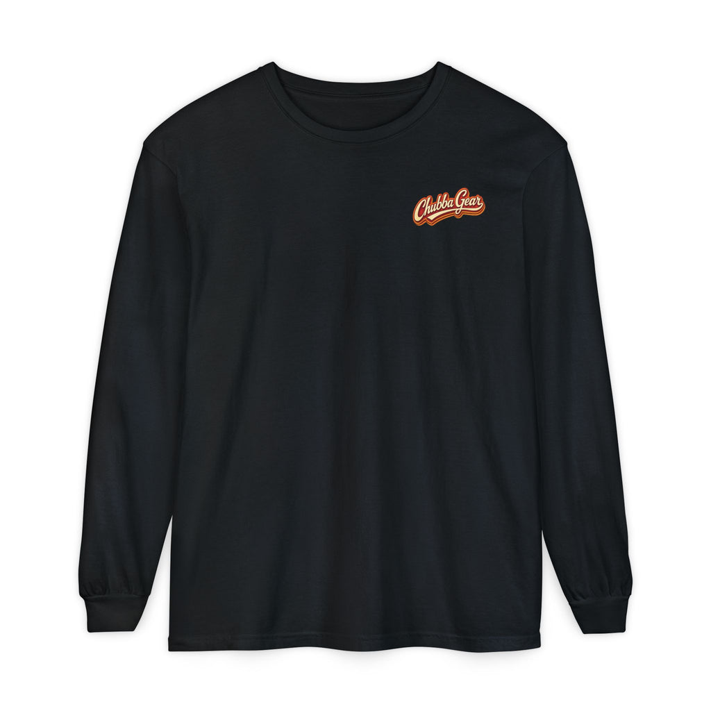 Chubba Gear Sunset Palm Long Sleeve – Vintage Coastal Graphic Shirt