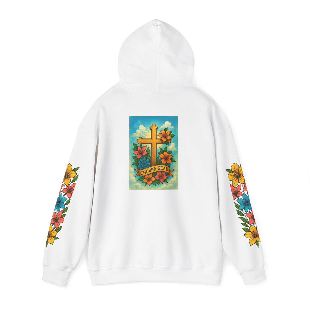 CHUBBA GEAR Gracias a Dios Hoodie - Religious Cross Design
